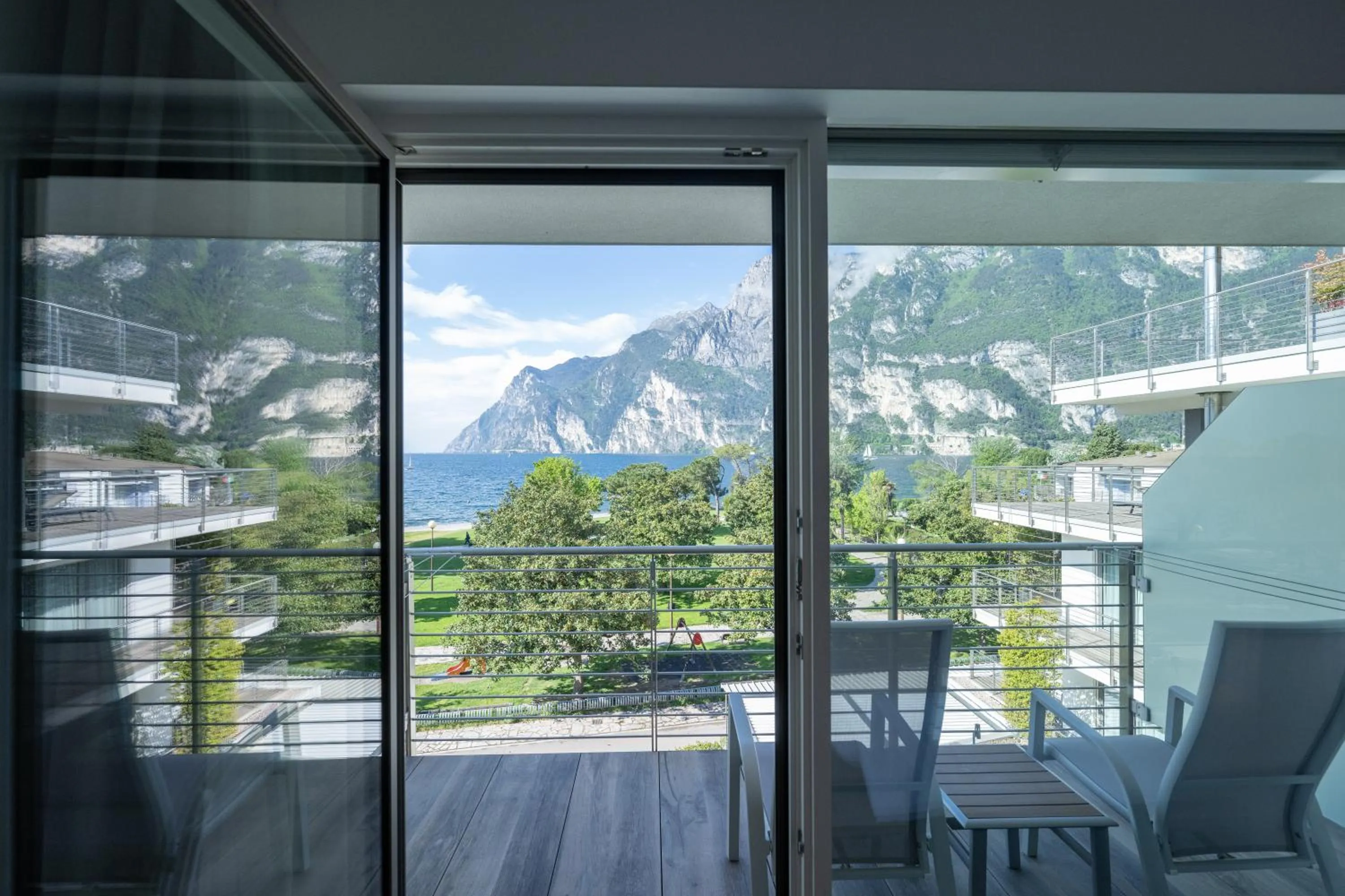 Lake view in Hotel Bellariva