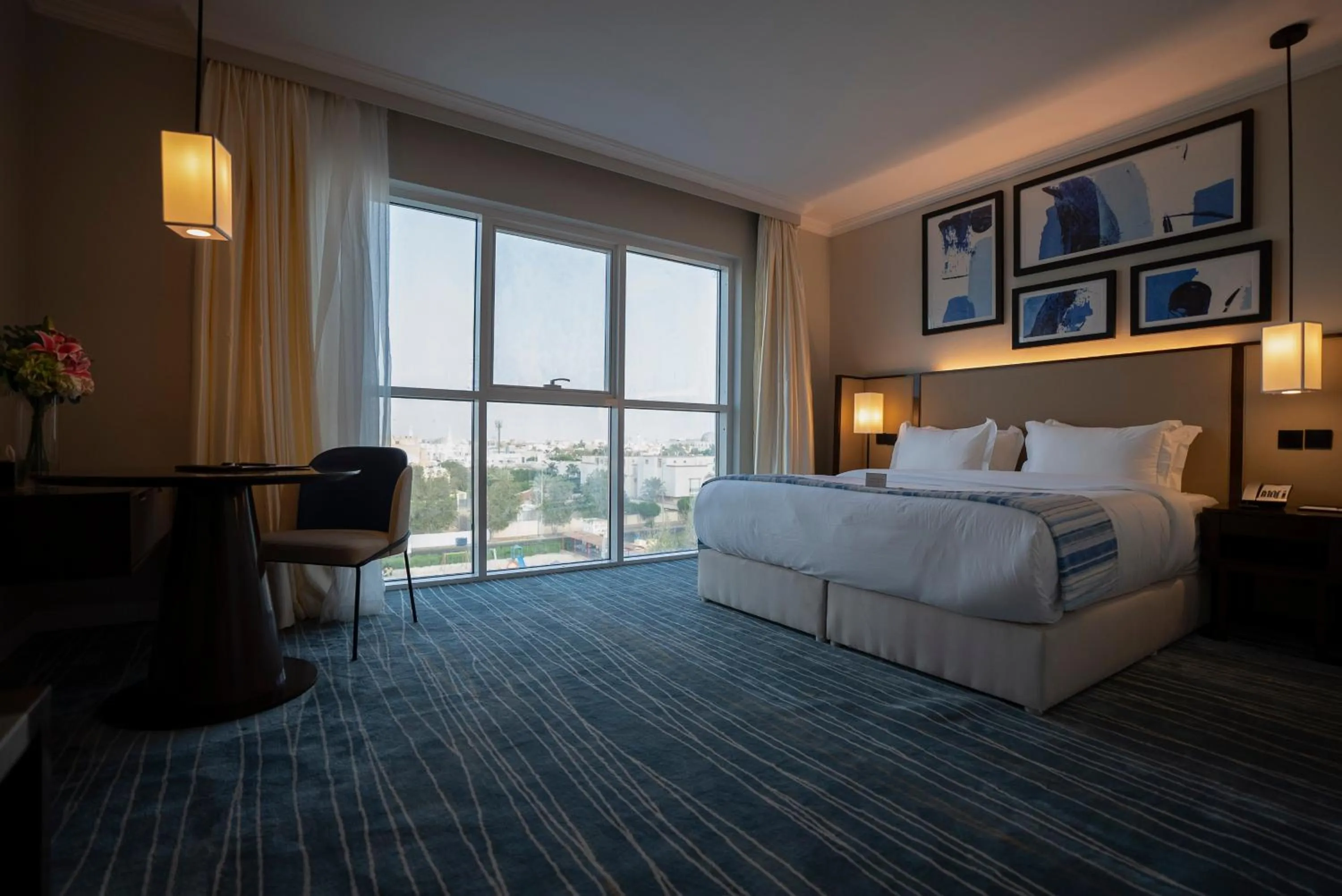 Photo of the whole room, Bed in Prime Al Corniche Hotel