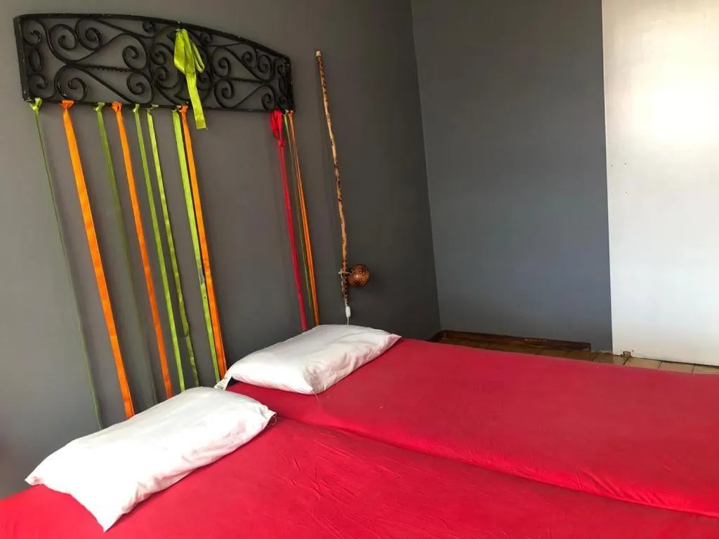 Bed in Americo Pousada e Hostel