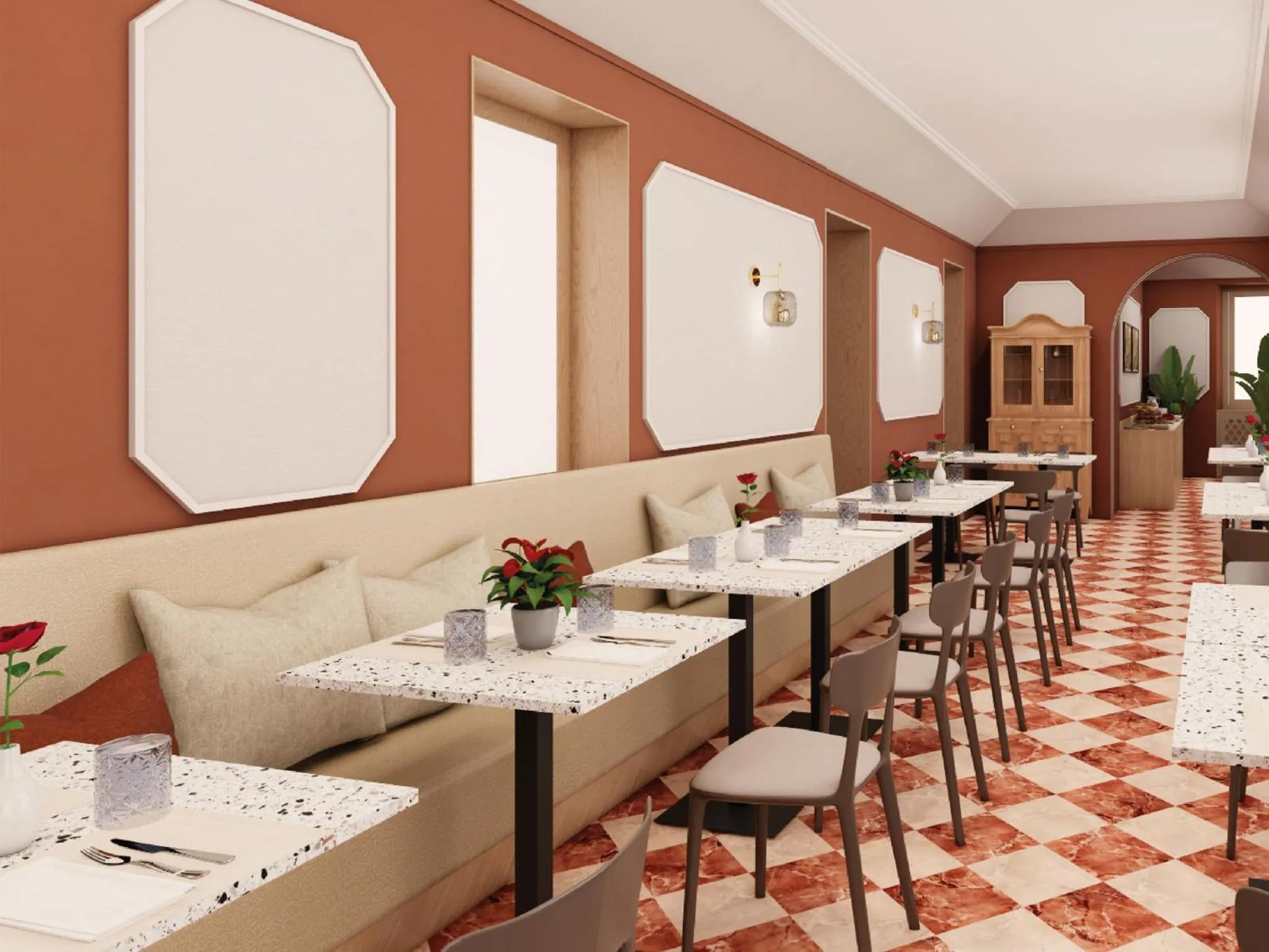 Restaurant/places to eat in Hotel Colonne