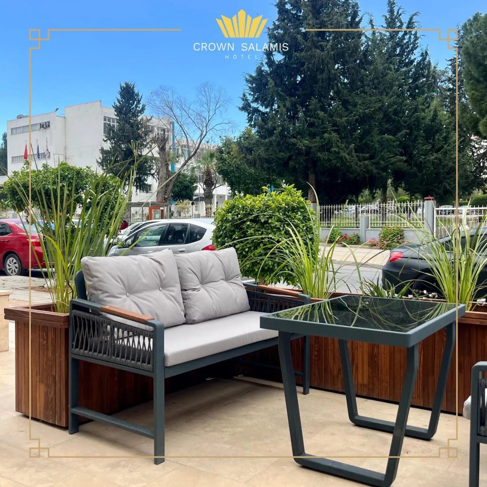 Property building in Crown Salamis Hotel