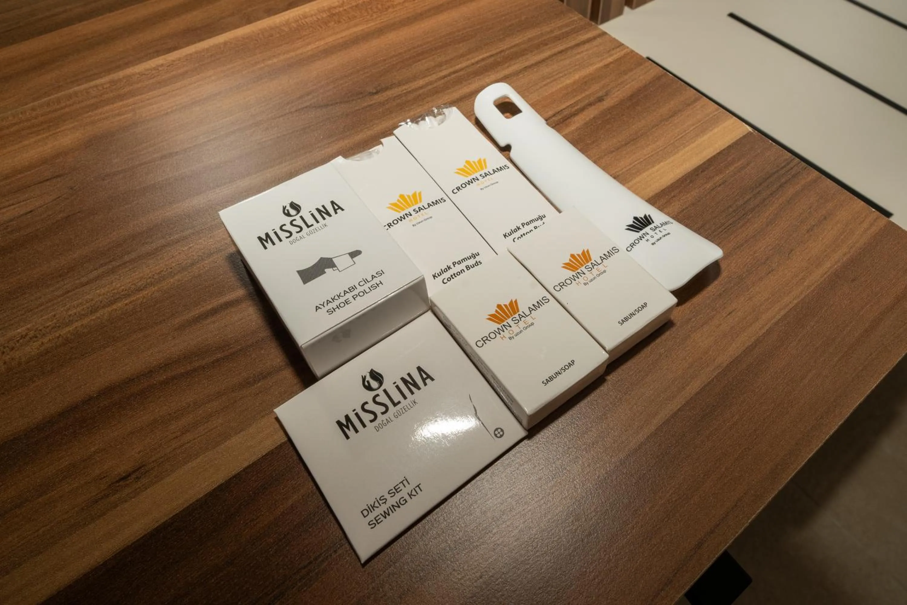 Logo/Certificate/Sign in Crown Salamis Hotel