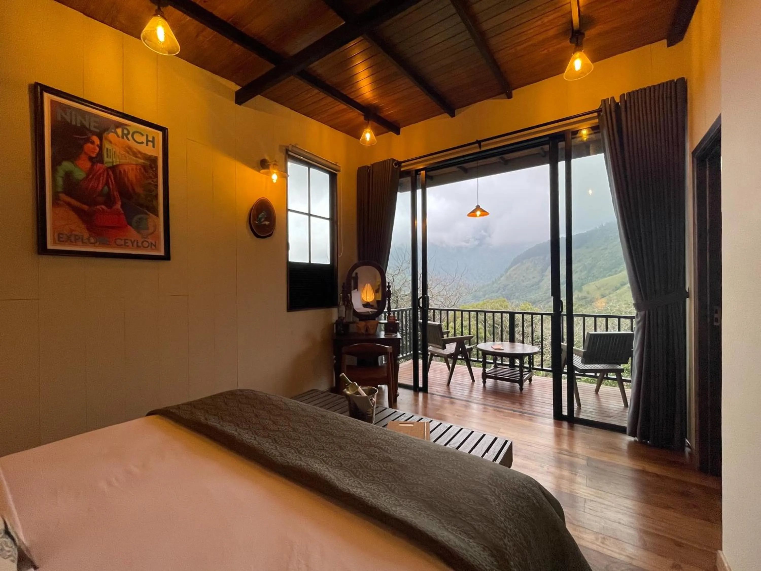 Bed in The Capoe House