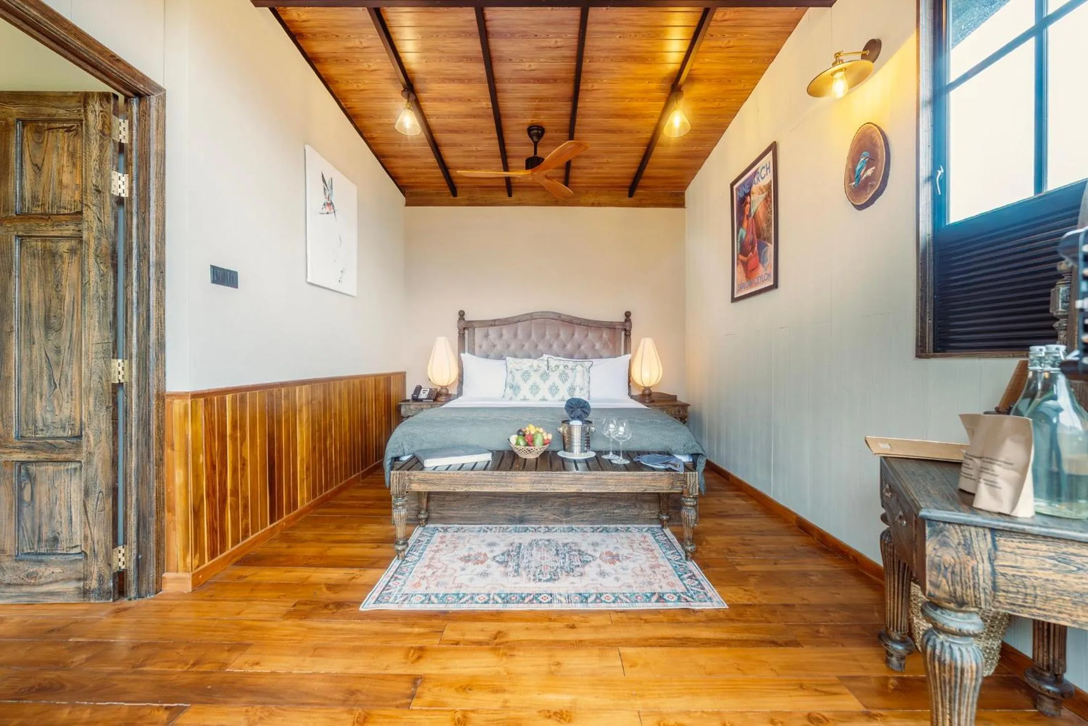 Bed in The Capoe House