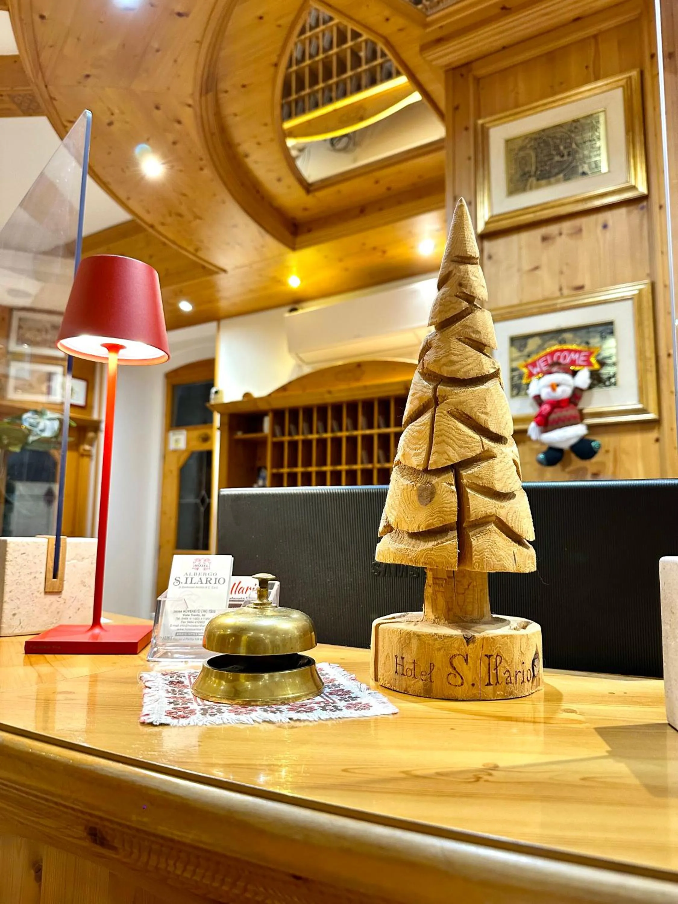 Lobby or reception in Hotel Sant'Ilario