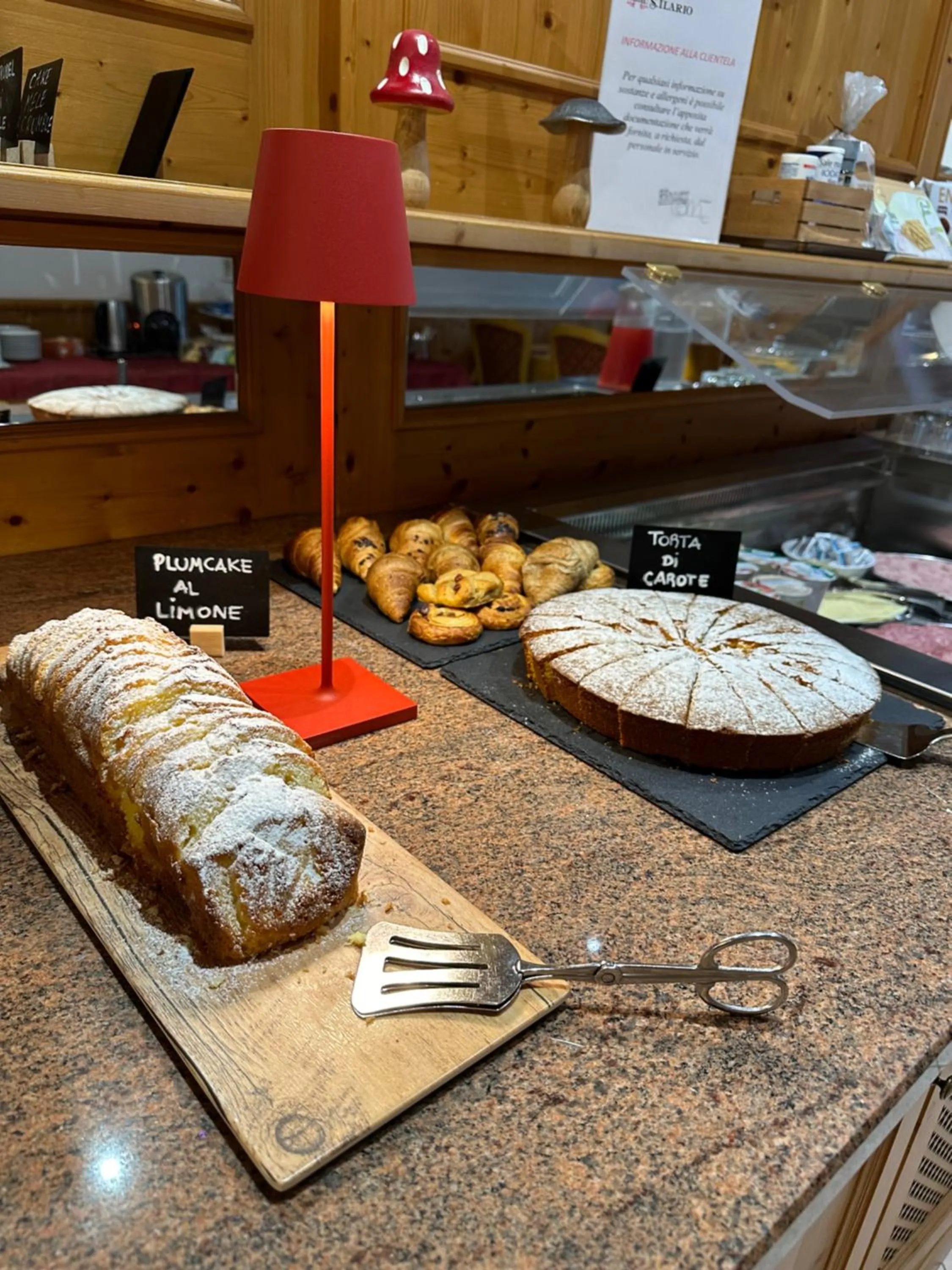 Food and drinks in Hotel Sant'Ilario