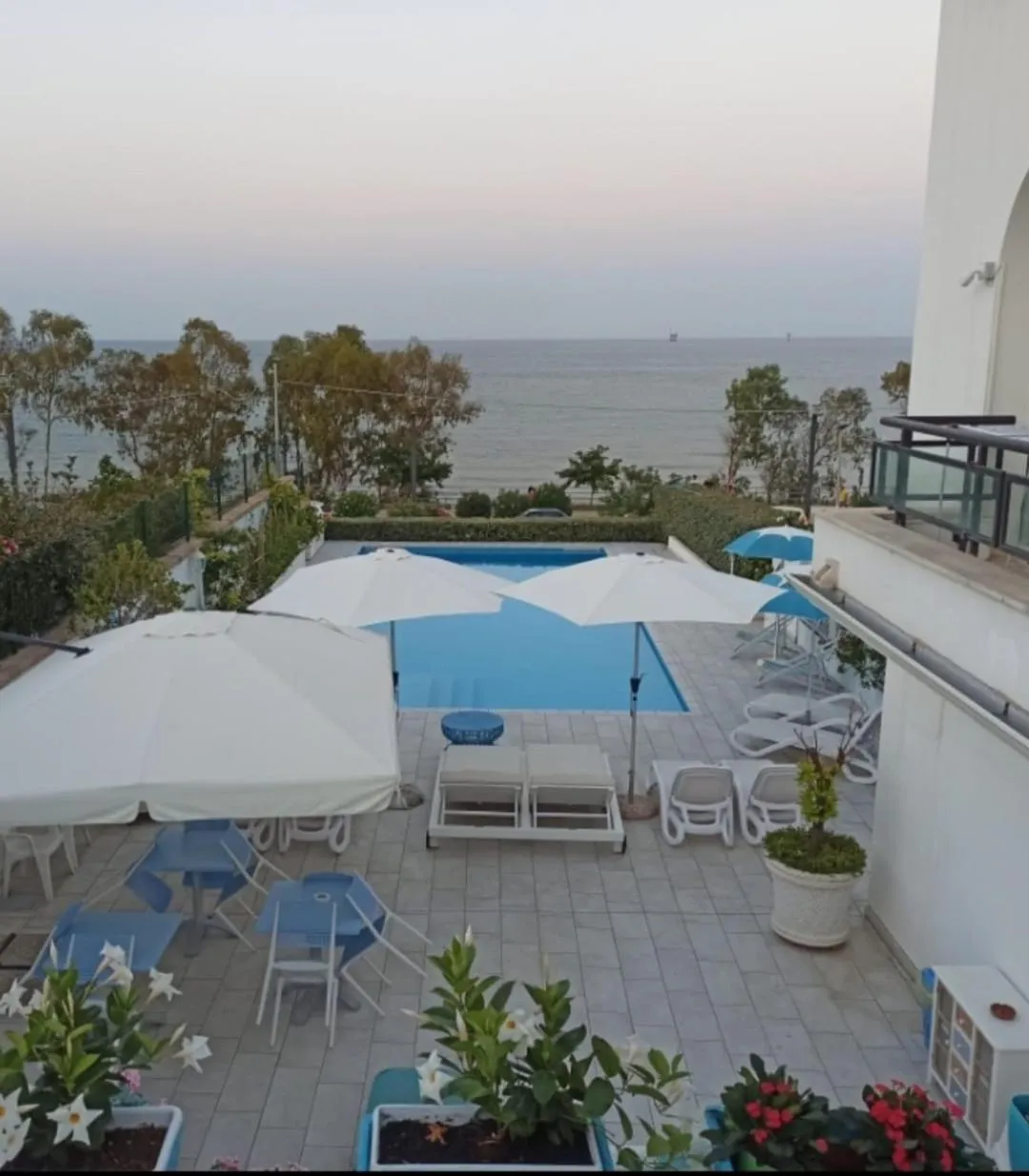 Swimming pool in Almaré B&B