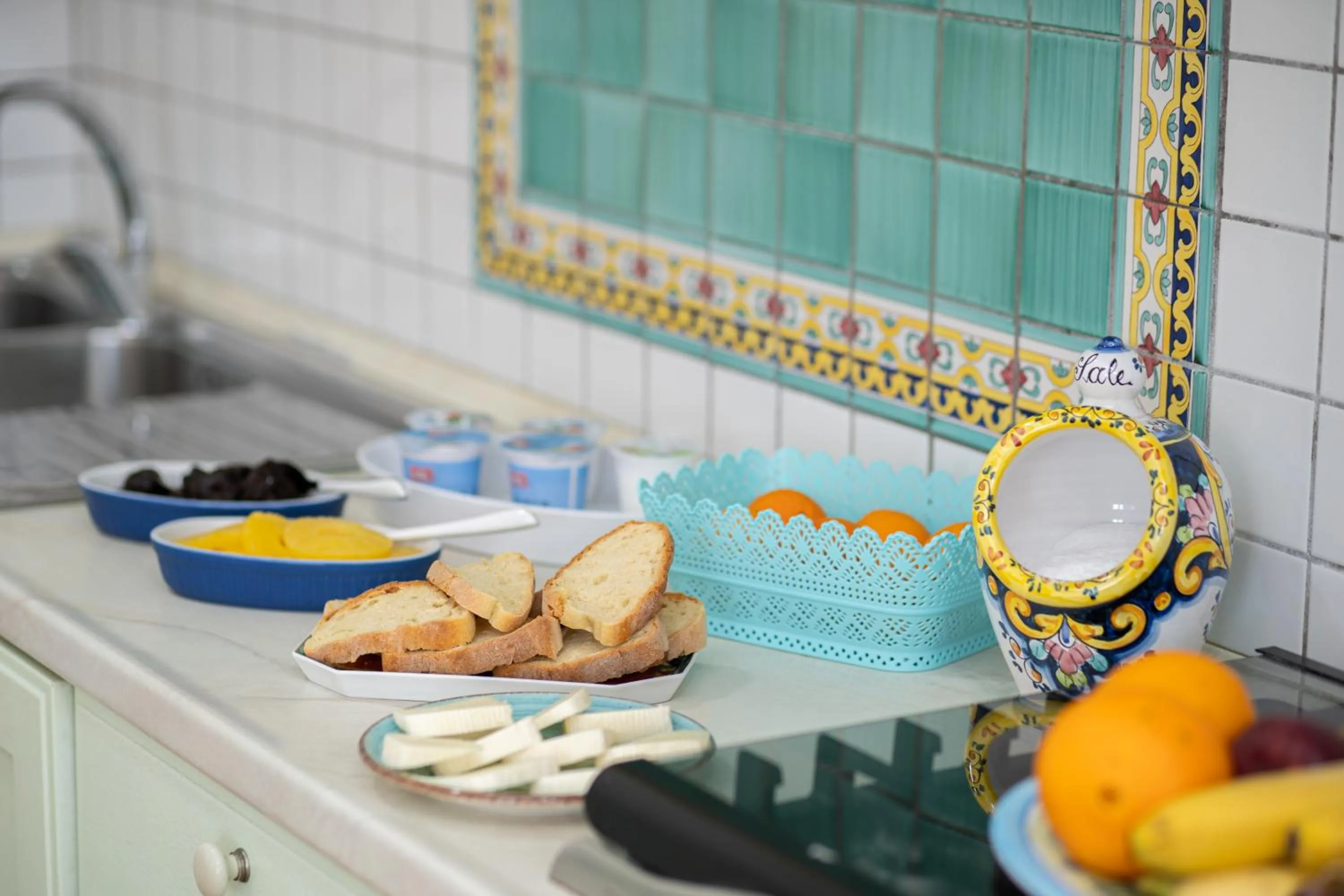 Kitchen or kitchenette in Almaré B&B