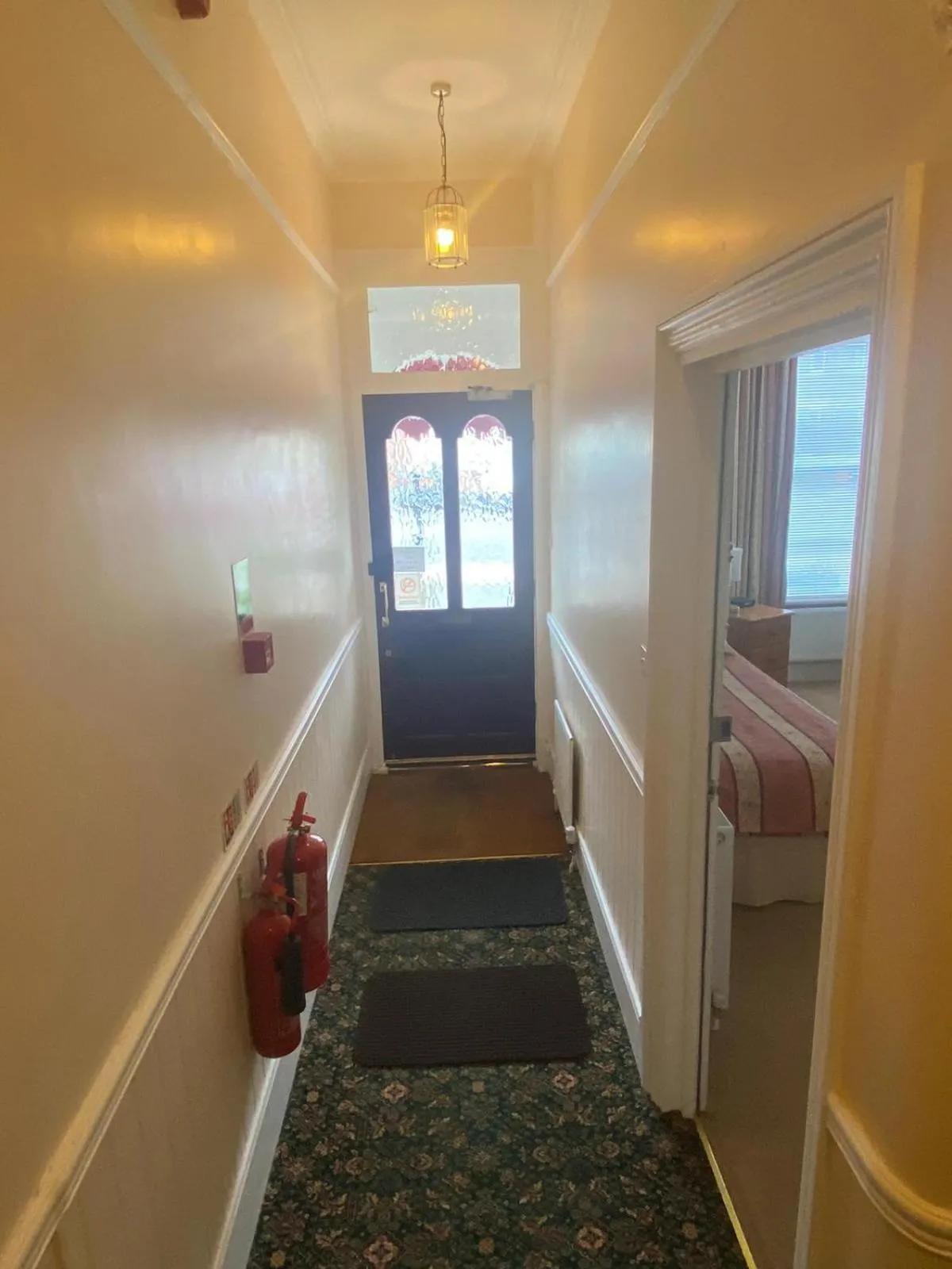 Lobby or reception, Bed in Landguard Lodge Guest House