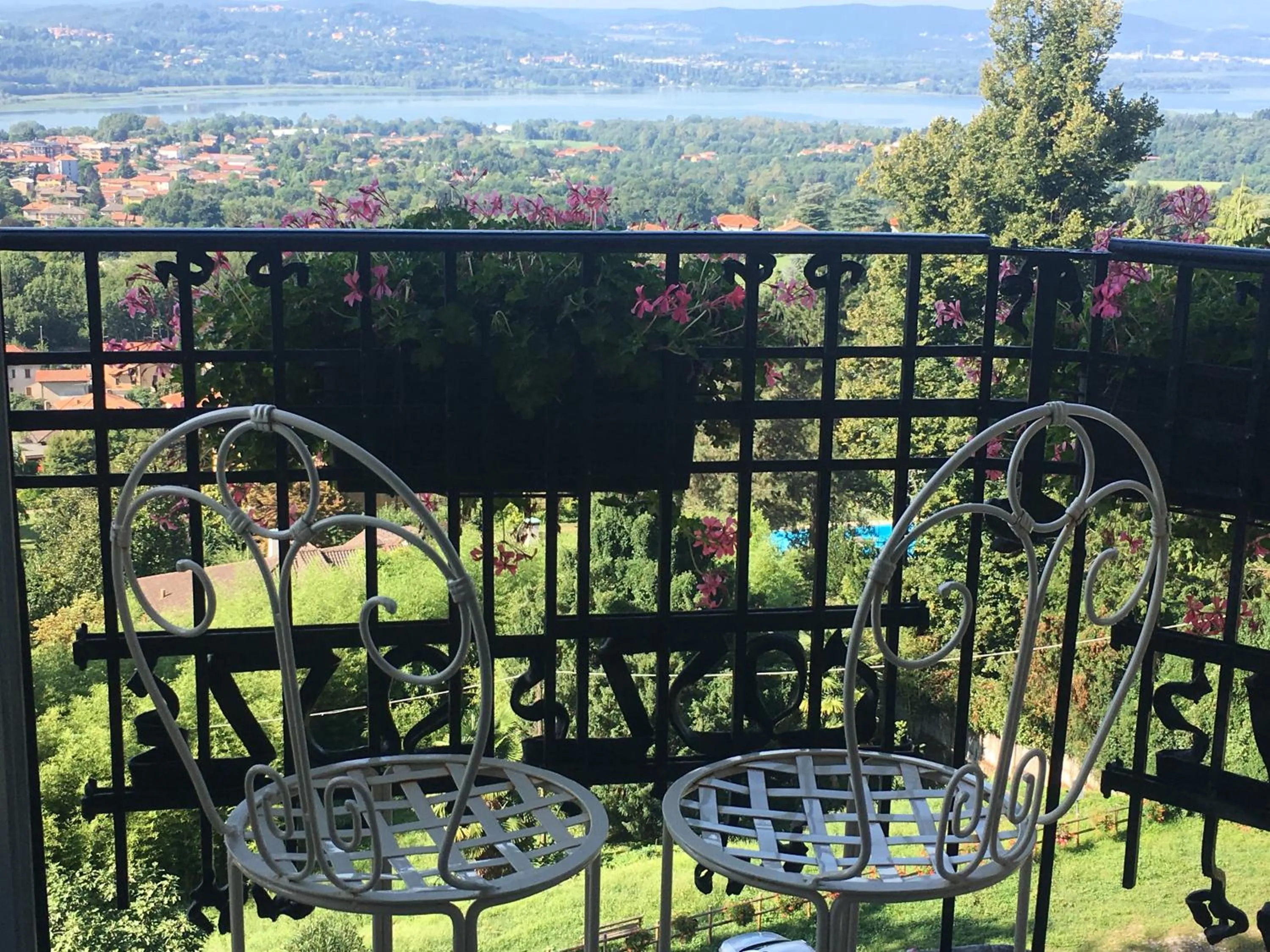 Balcony/Terrace in Palace Grand Hotel Varese