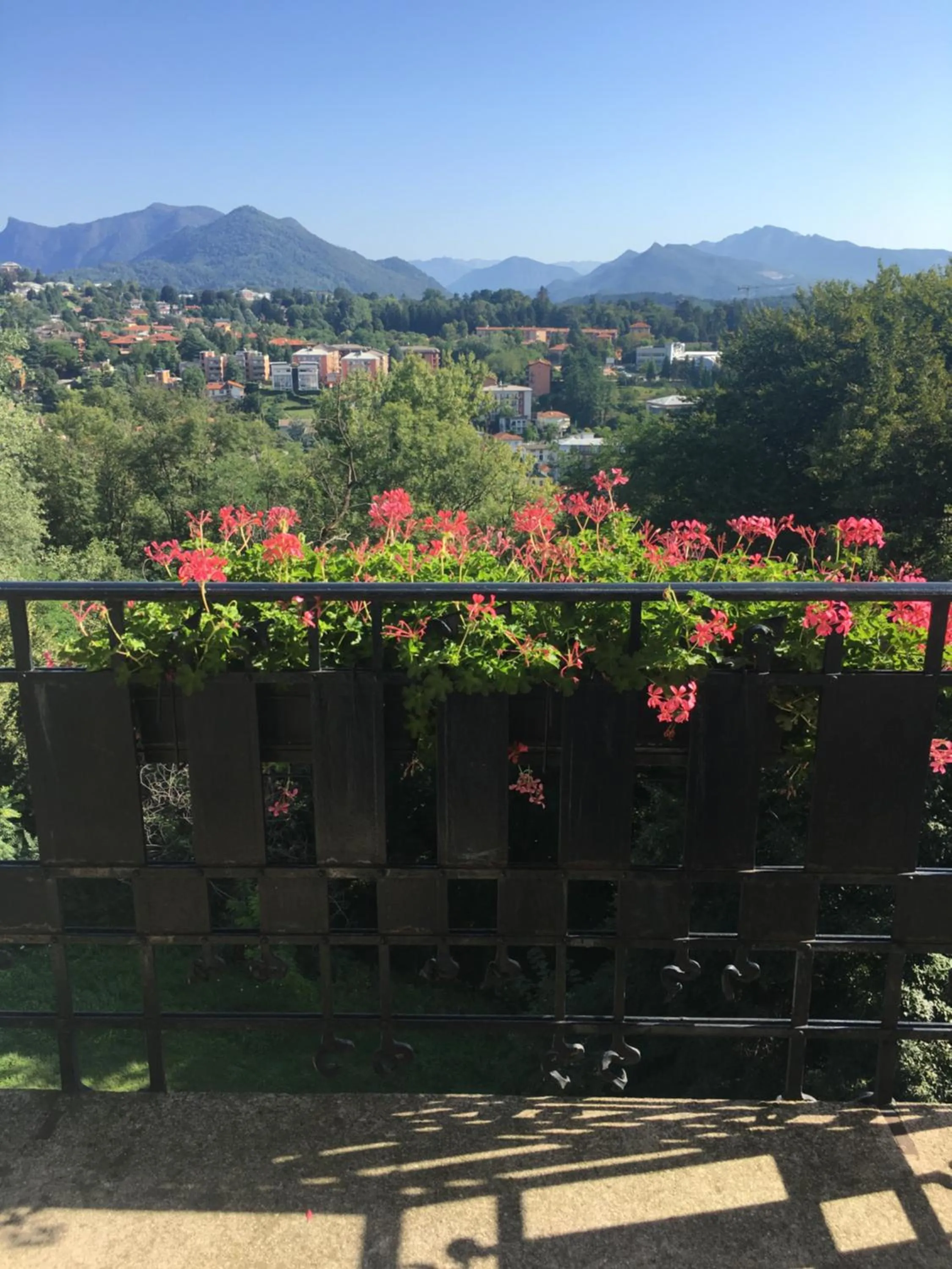 Balcony/Terrace in Palace Grand Hotel Varese