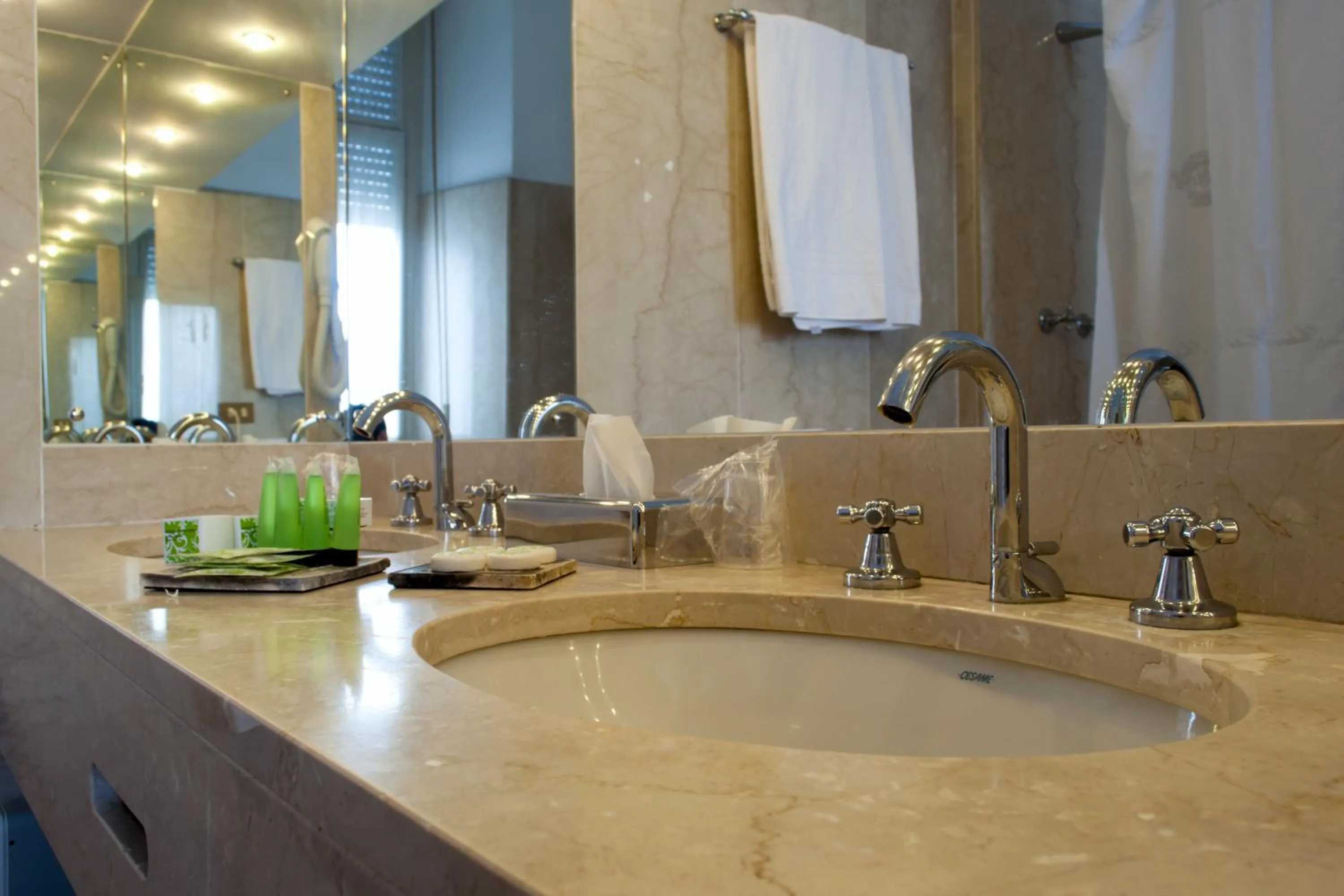 Toilet in Palace Grand Hotel Varese