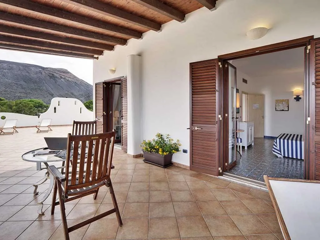 Patio in Hotel Garden