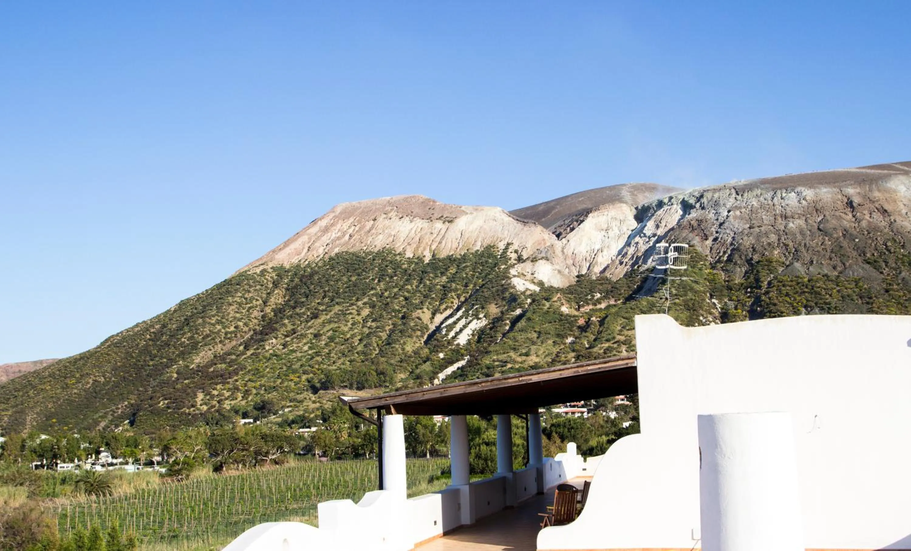 Natural landscape in Hotel Garden