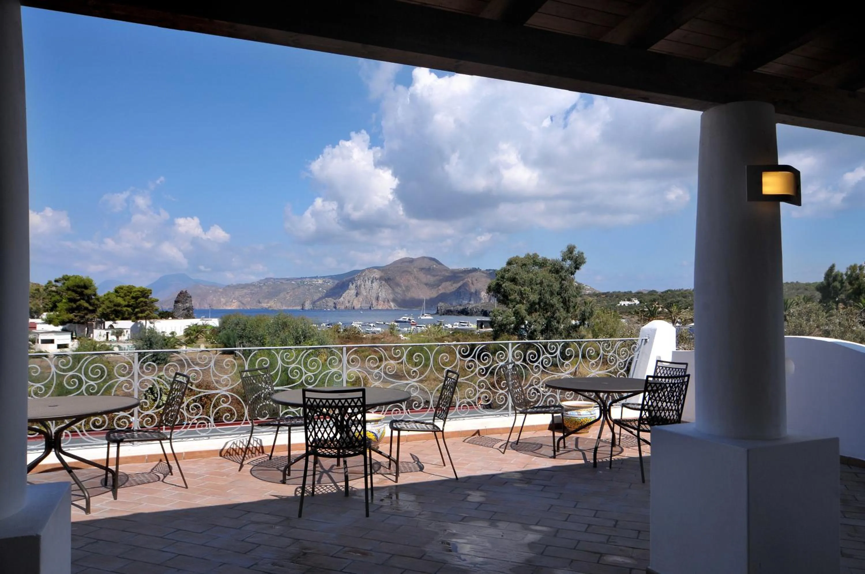 Patio in Hotel Garden