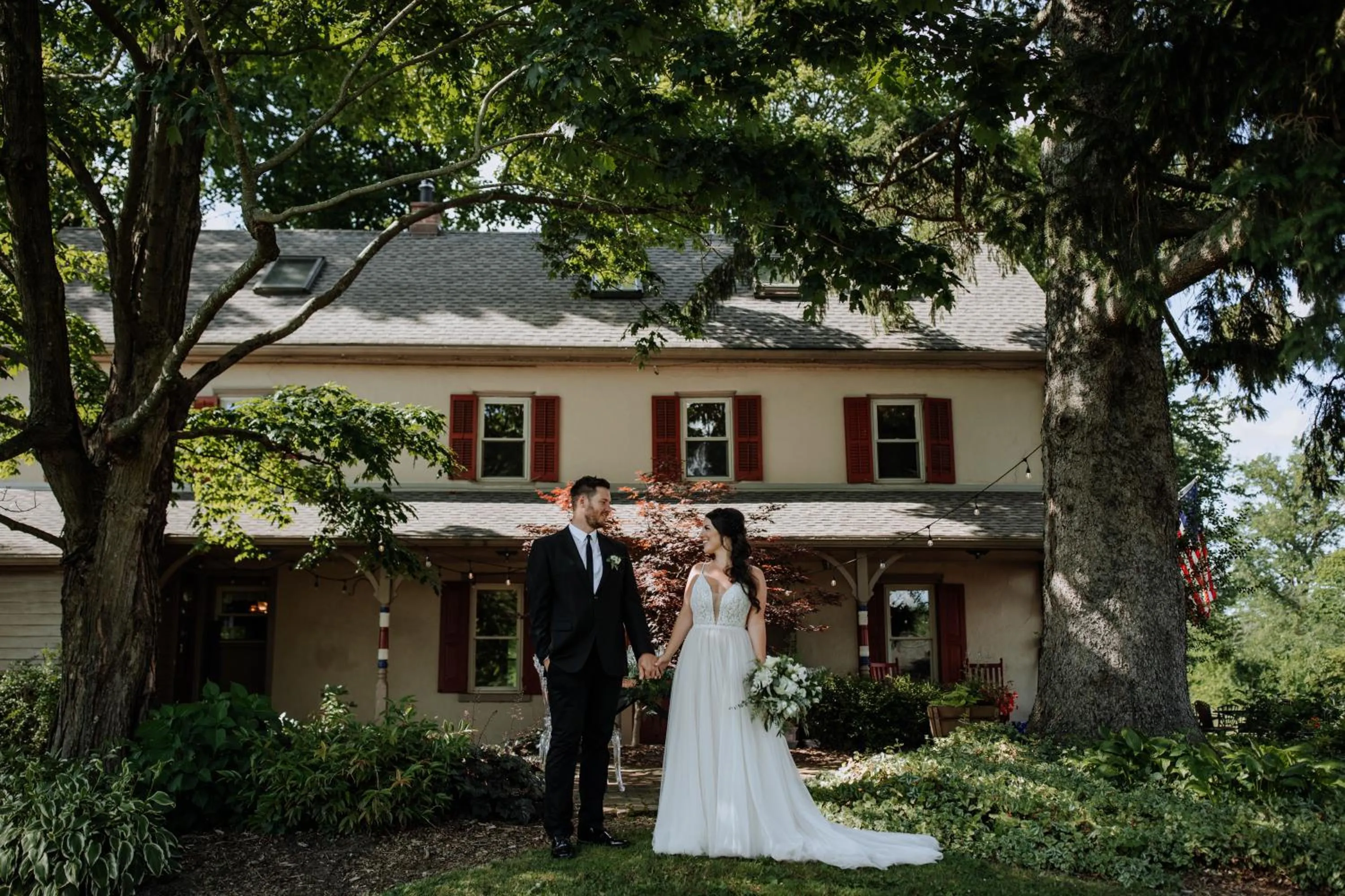 wedding in Galvanized America Inn & Art Gallery