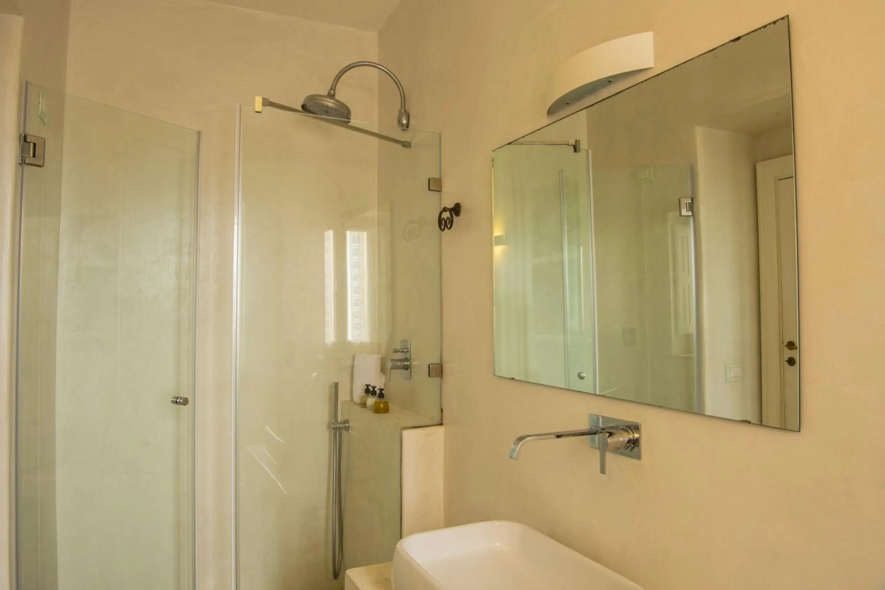 Shower in Hotel Signum