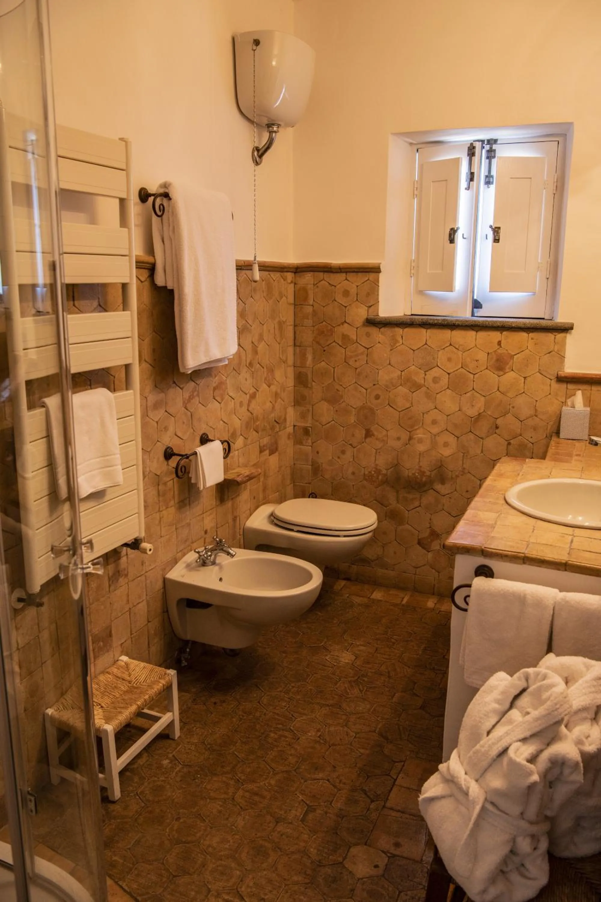 Shower in Hotel Signum