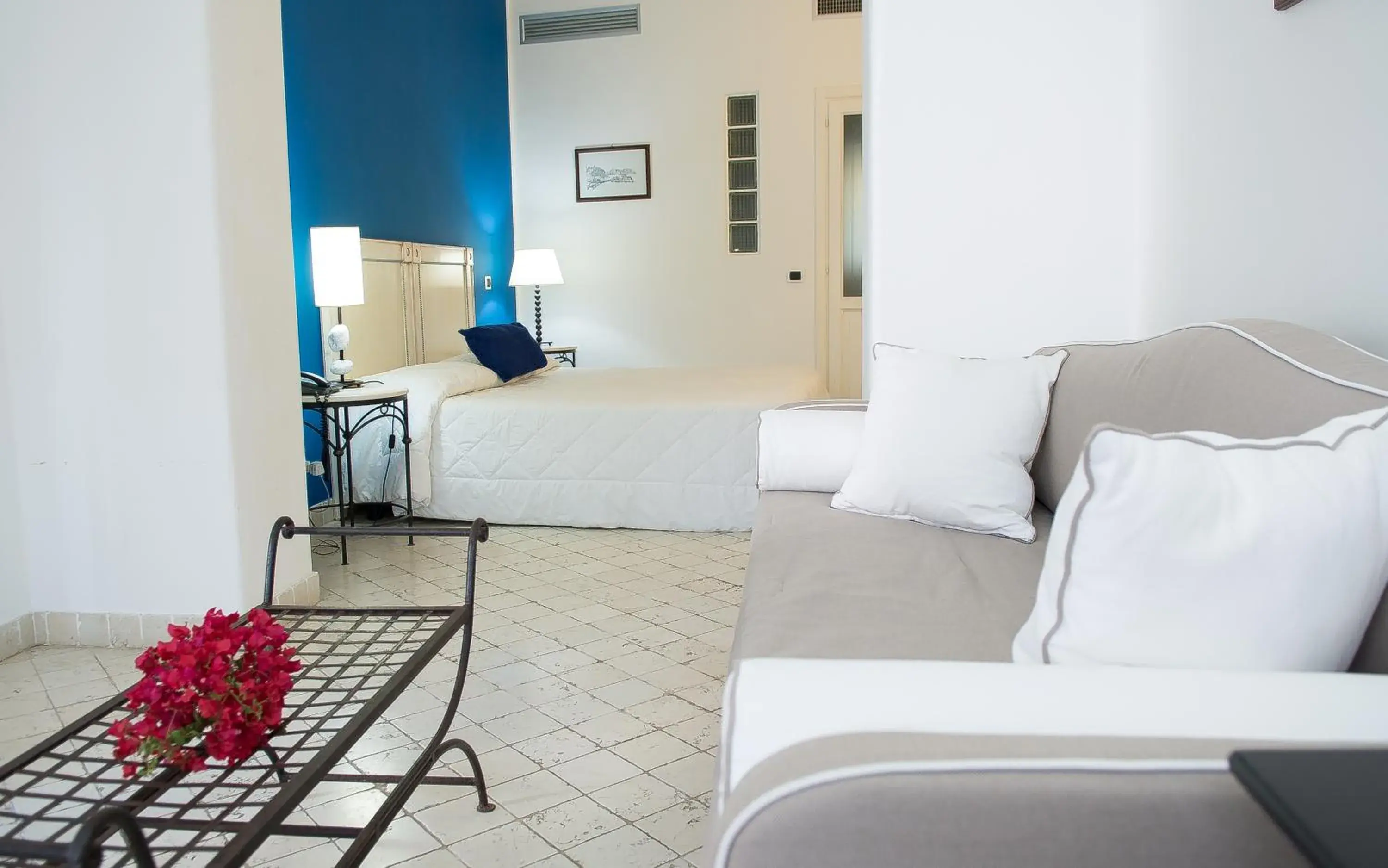 Junior Suite with Garden View in Hotel Villa Enrica - Aeolian Charme Junior Suite with Garden View in Hotel Villa Enrica - Aeolian Charme