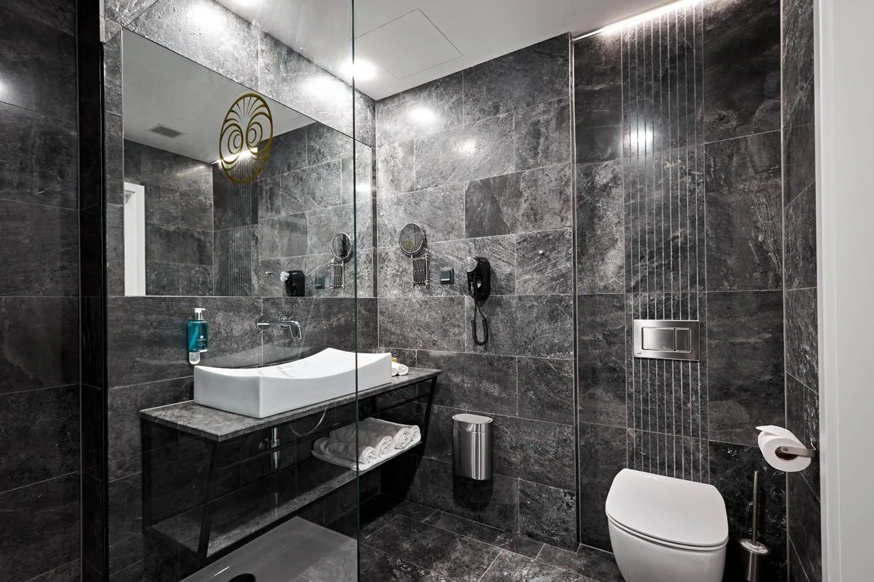 Bathroom in Miramare Magnetic Beach Hotel Bathroom in Miramare Magnetic Beach Hotel