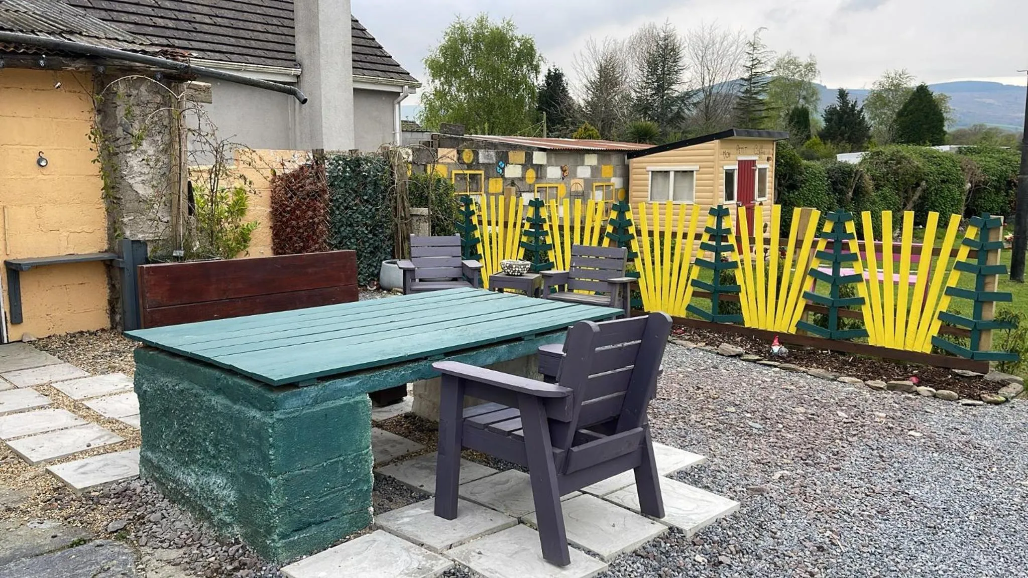 Patio in Mon Petit Cottage - B&B and Guest House in Bunclody