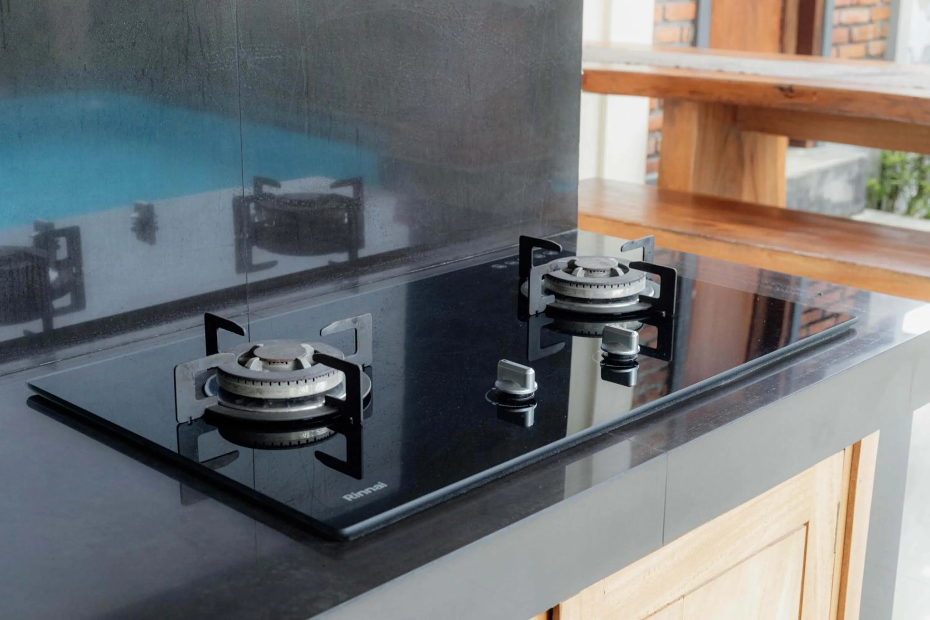 Kitchen or kitchenette in Ubud Mayura Private Pool Villa