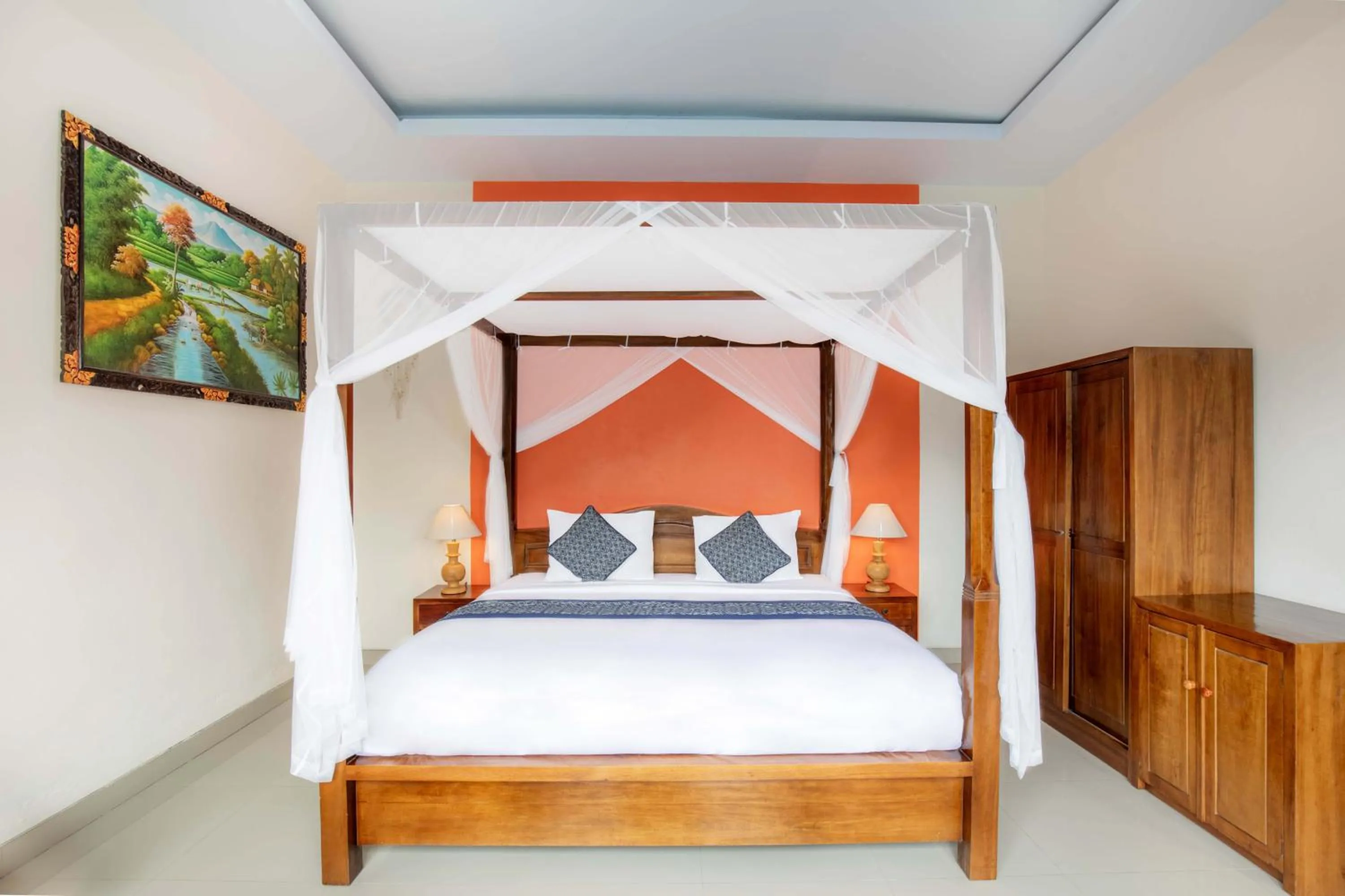 Bed in Ubud Mayura Private Pool Villa