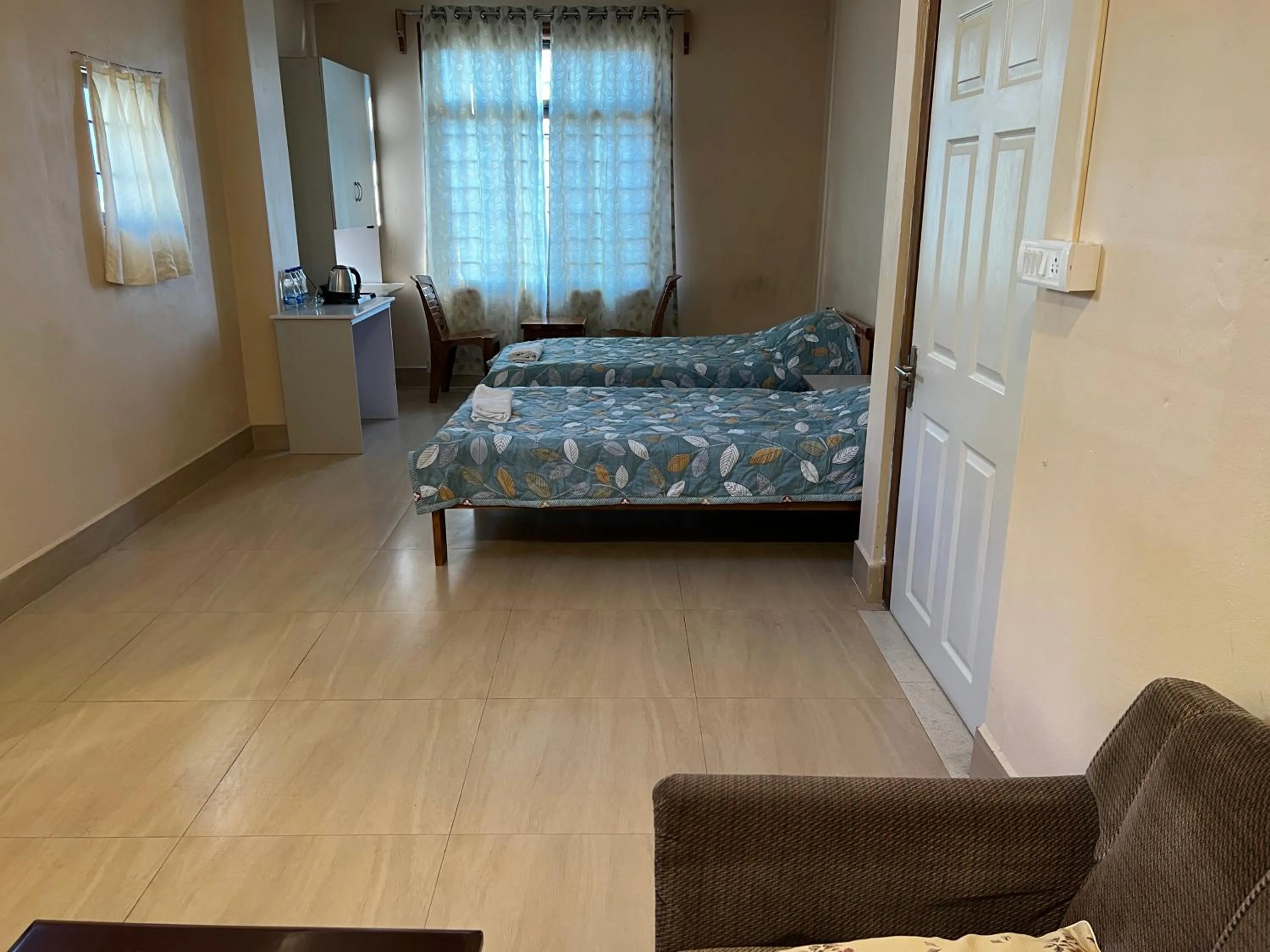 Bed in Hotel Dinthar Zara