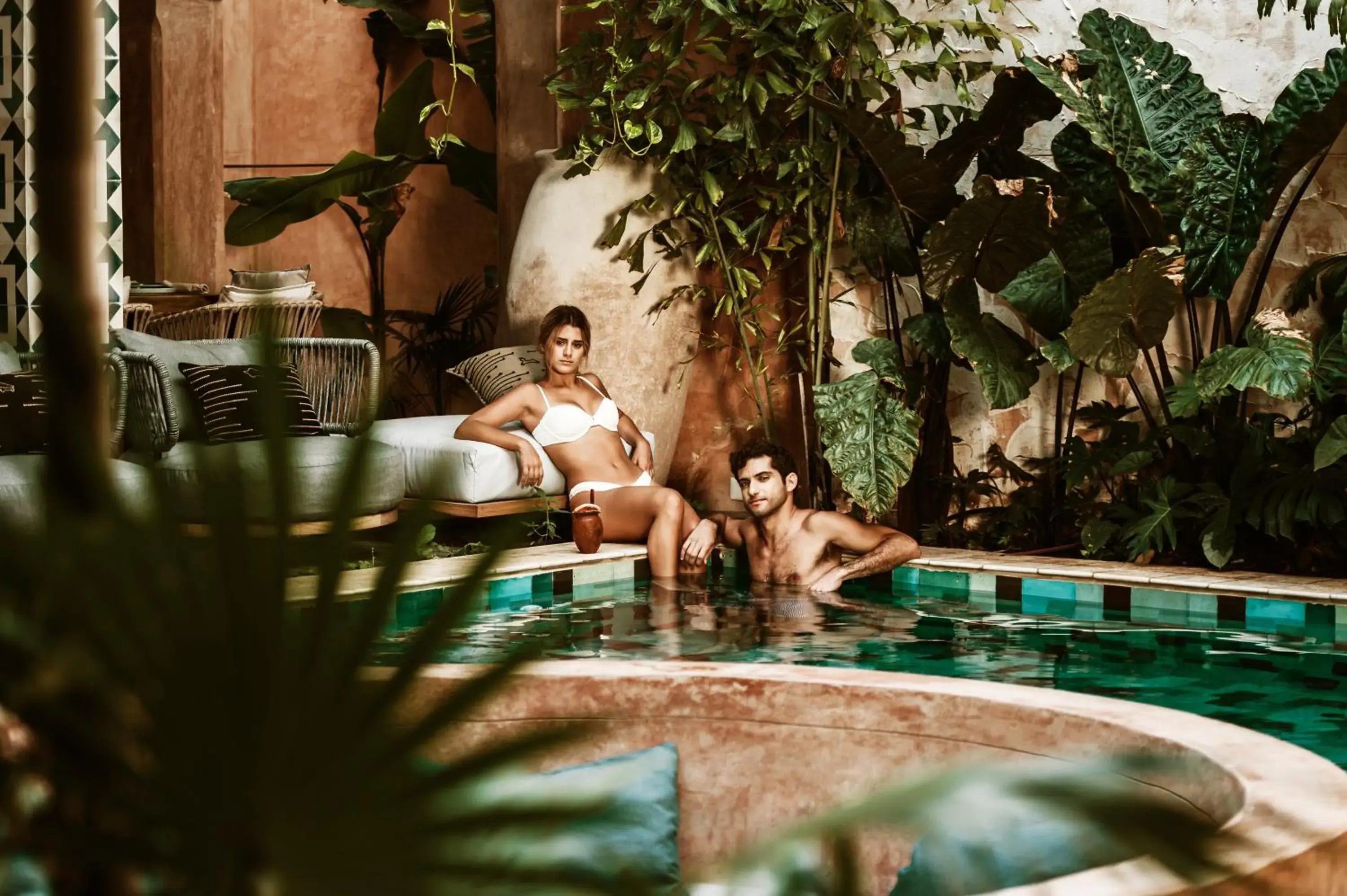 Swimming pool in CIGNO HOTEL BOUTIQUE- Adults Only Swimming pool in CIGNO HOTEL BOUTIQUE- Adults Only