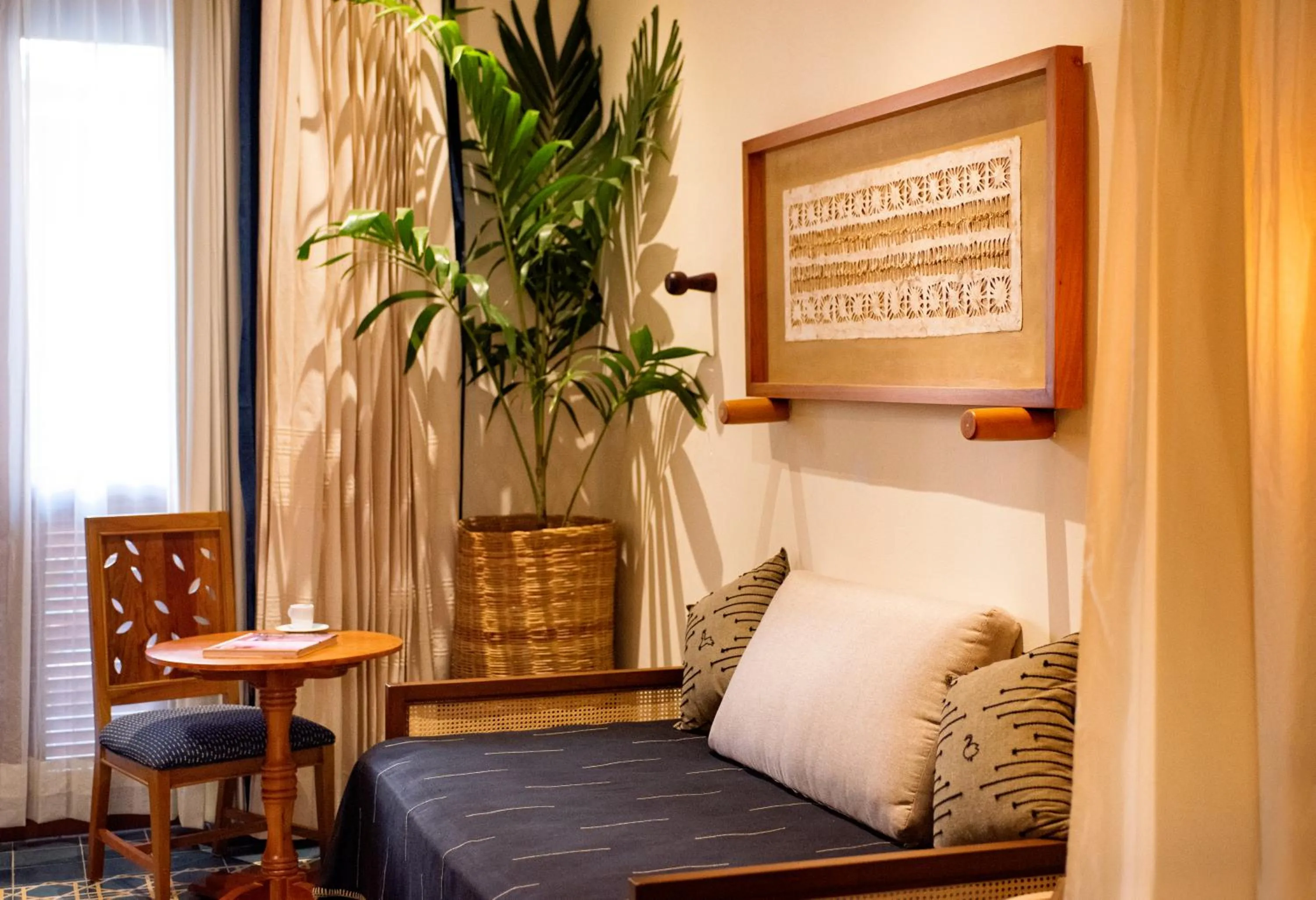 Seating area in CIGNO HOTEL BOUTIQUE- Adults Only