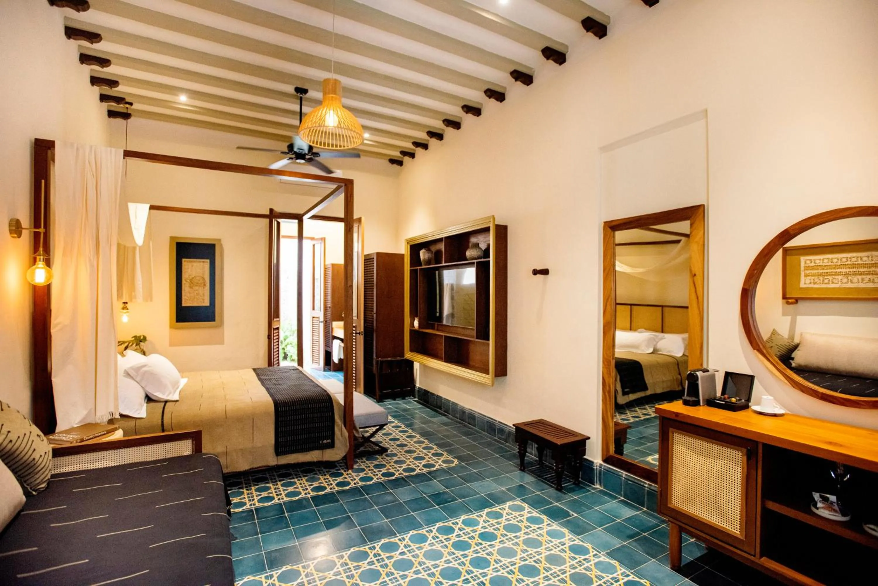 Bed in CIGNO HOTEL BOUTIQUE- Adults Only