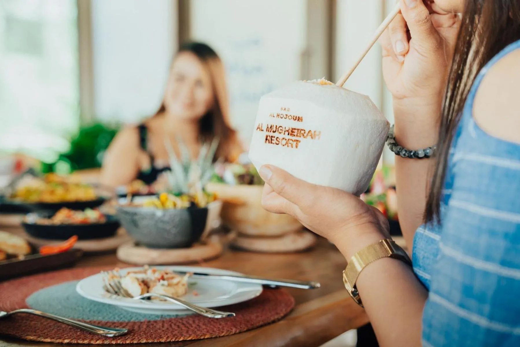 Food close-up in Bab Al Nojoum Al Mugheirah