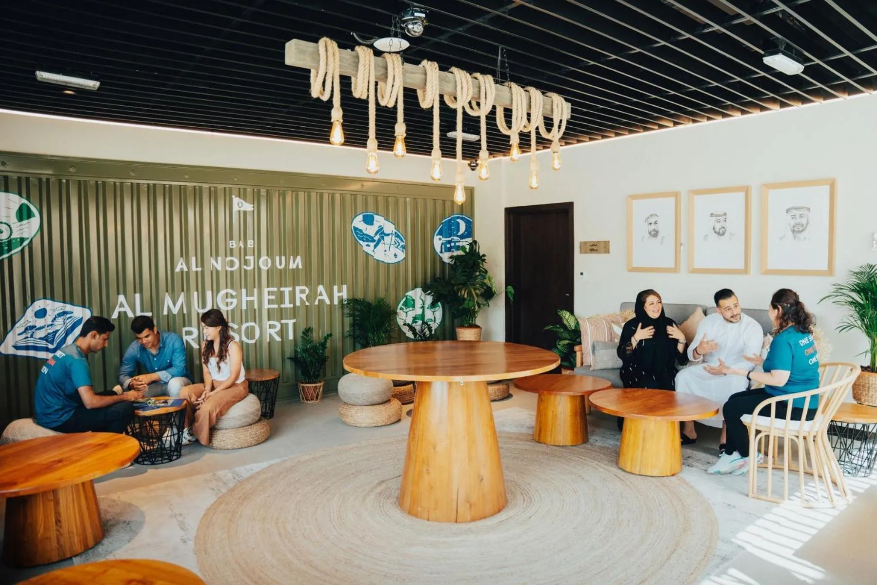 Lobby or reception in Bab Al Nojoum Al Mugheirah