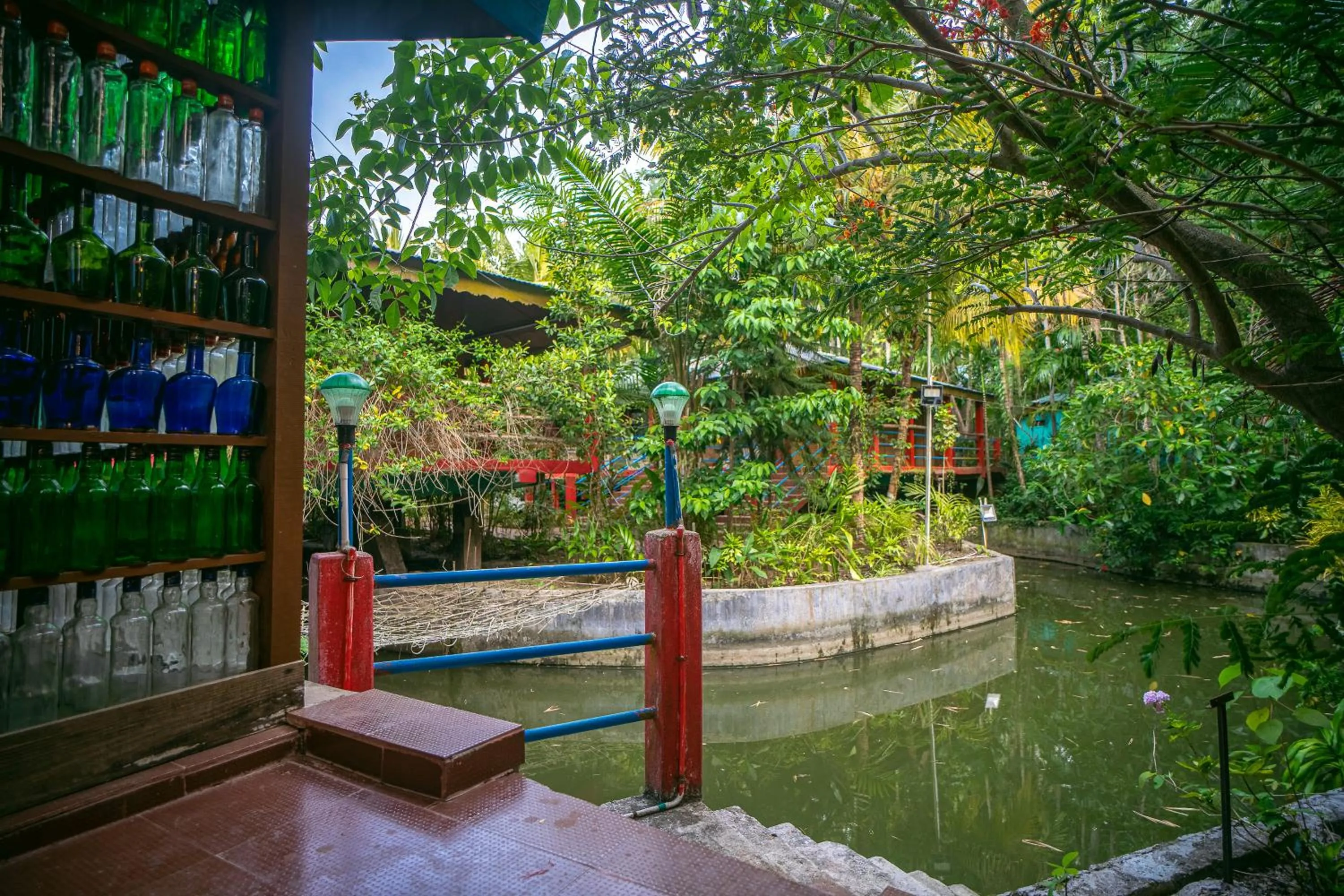 Garden view in Palm Grove Eco Resort