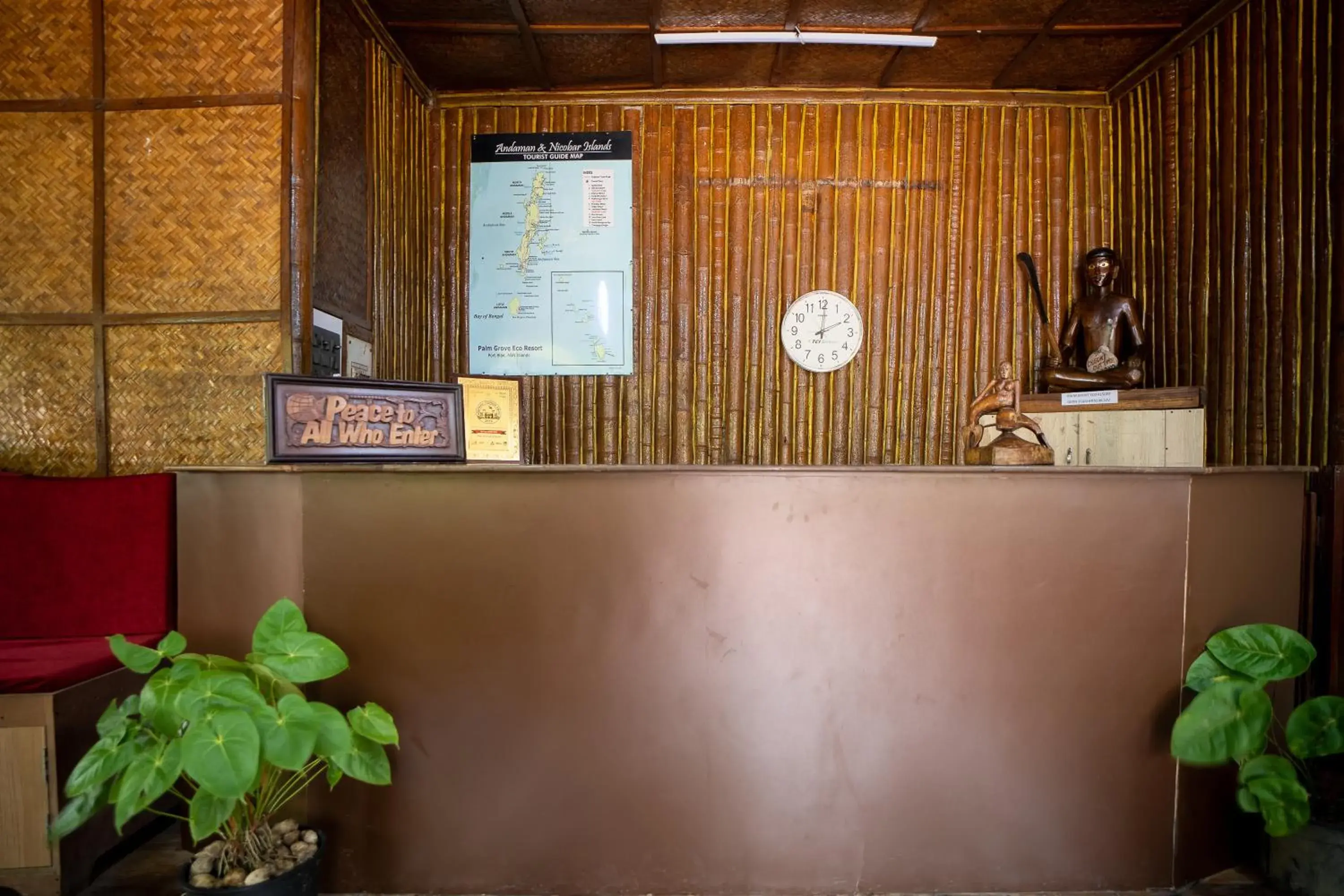 Lobby or reception in Palm Grove Eco Resort Lobby or reception in Palm Grove Eco Resort