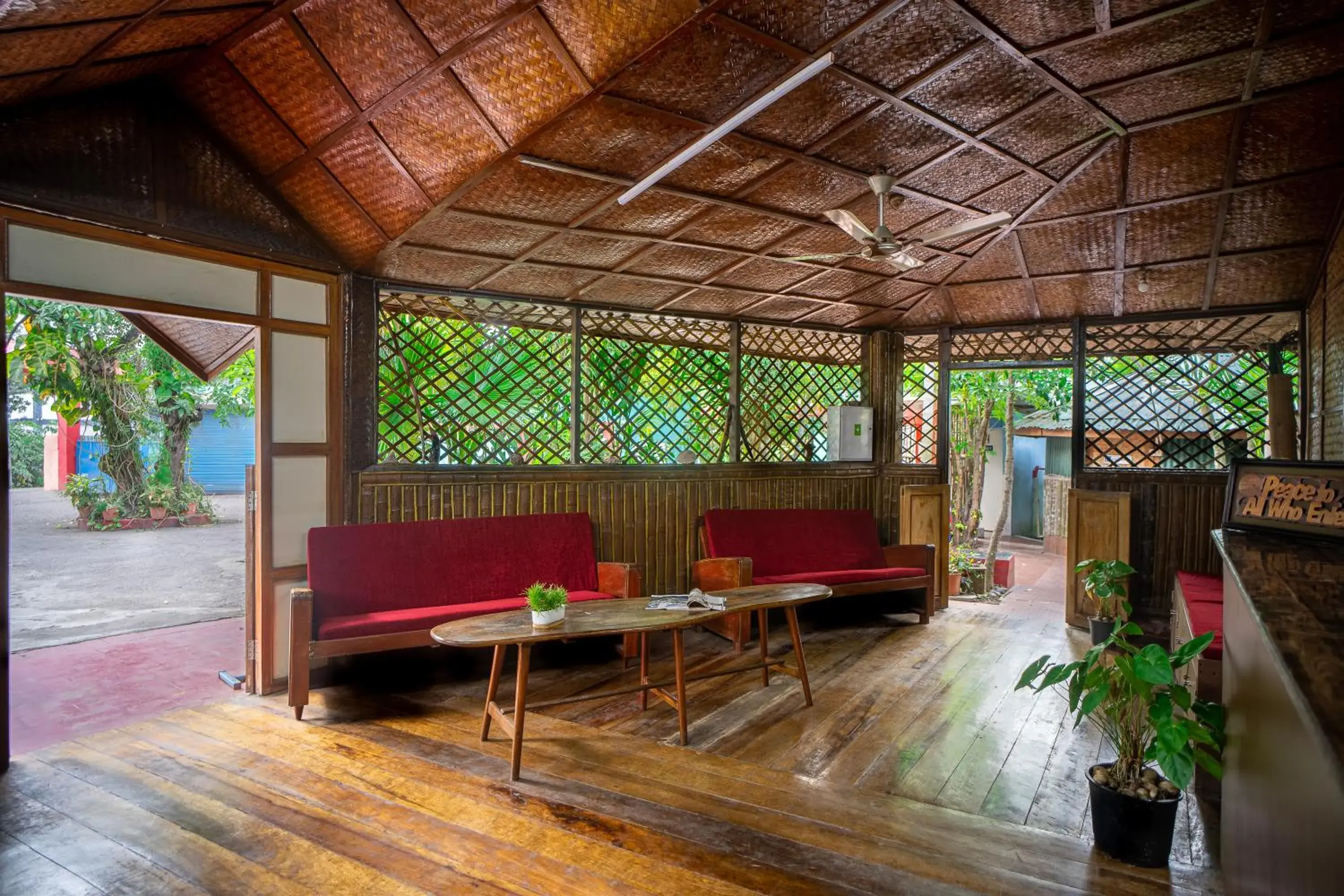 Lobby or reception in Palm Grove Eco Resort Lobby or reception in Palm Grove Eco Resort