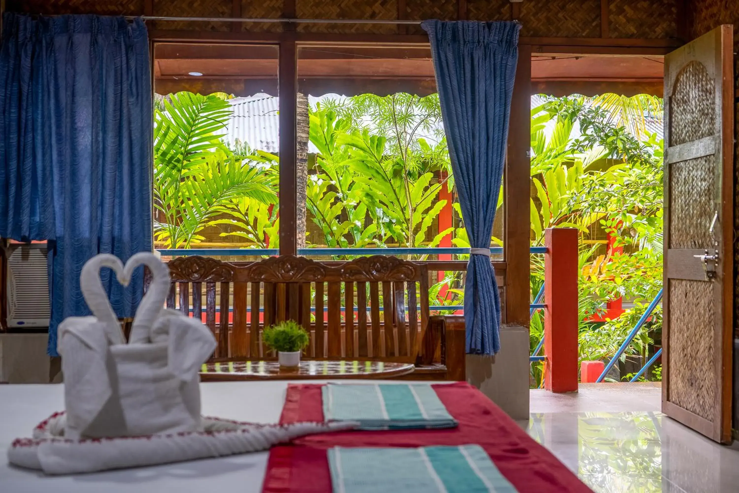 Property building in Palm Grove Eco Resort Property building in Palm Grove Eco Resort