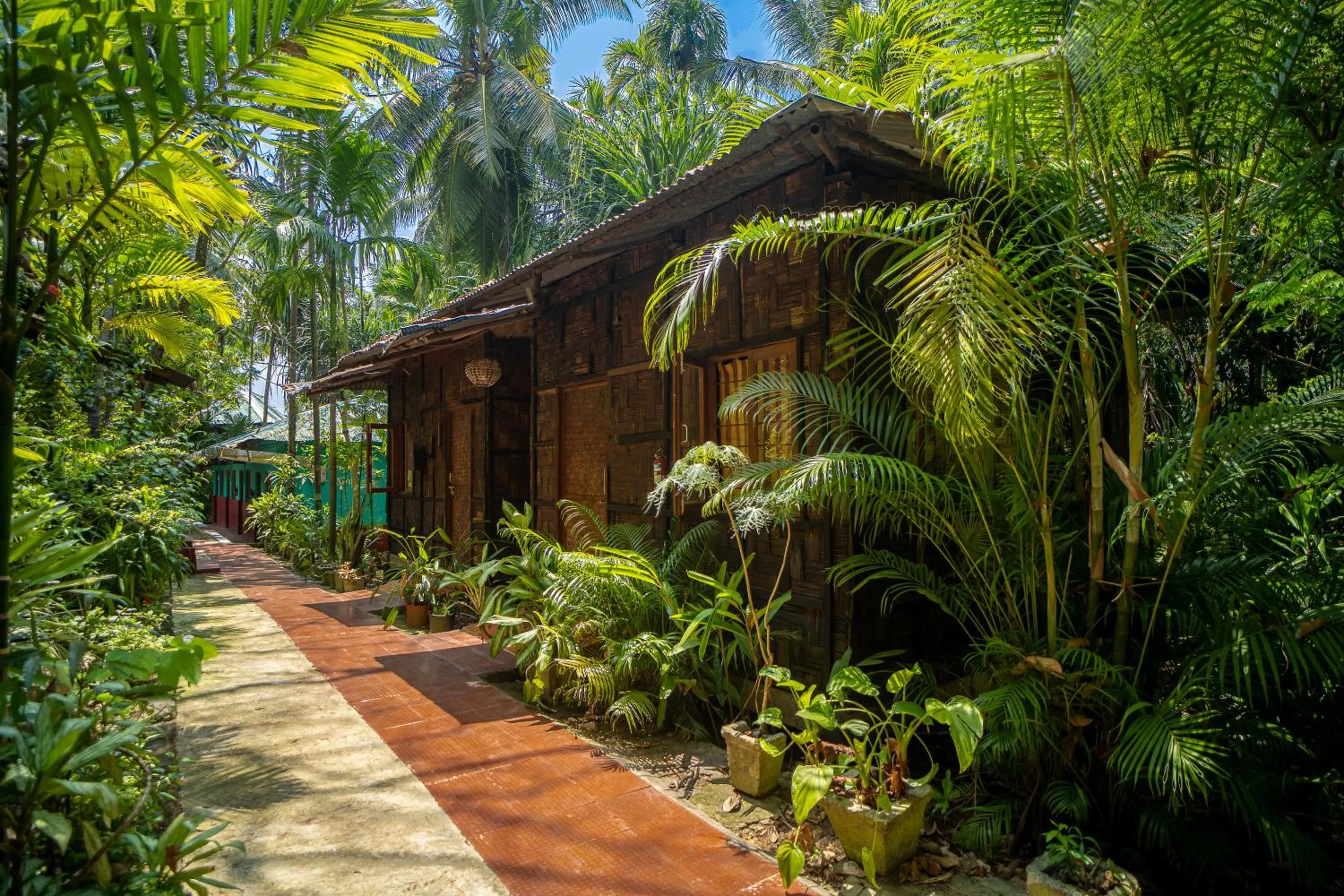 Garden in Palm Grove Eco Resort