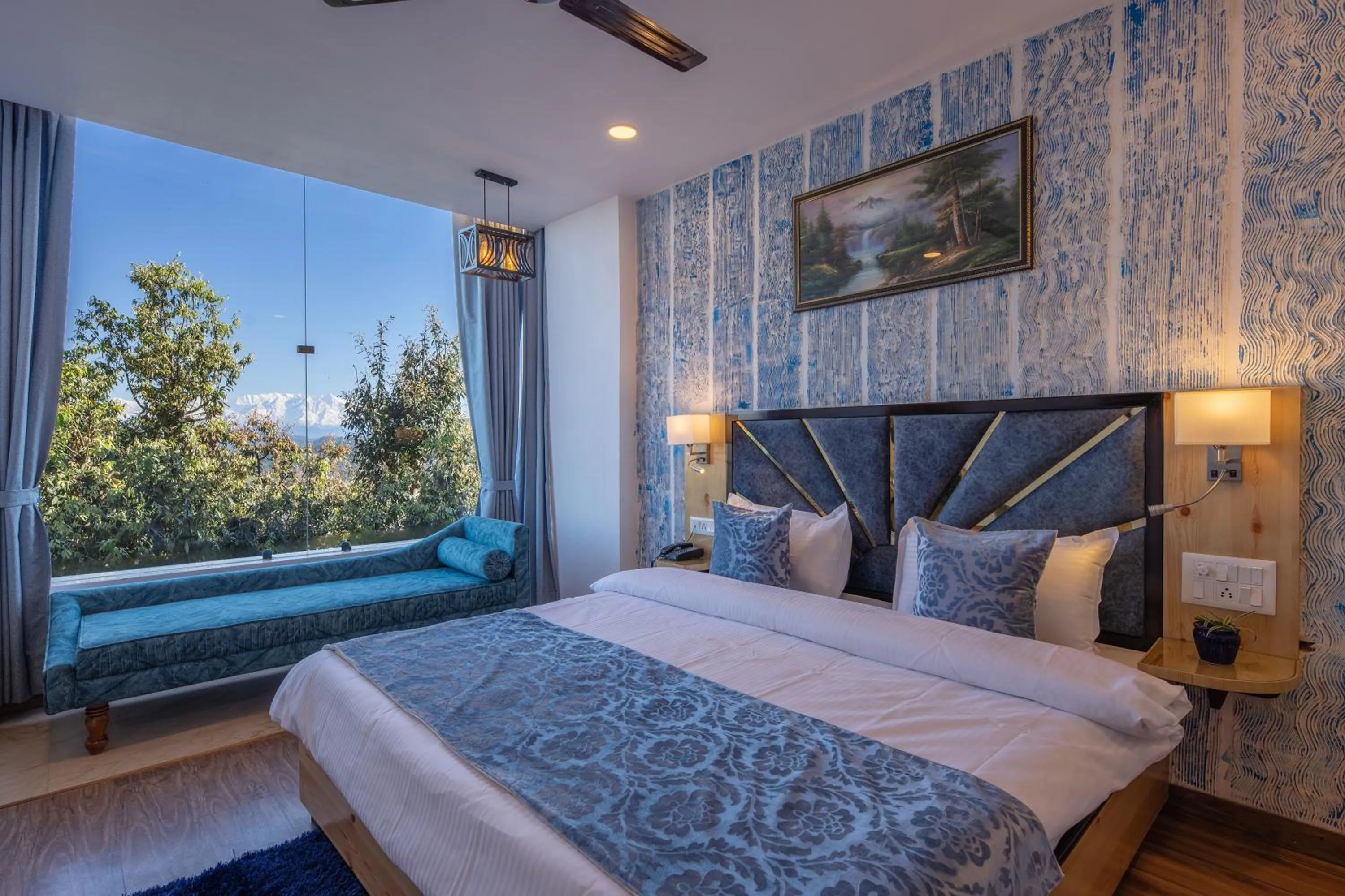 Bed in Binsar Eco Resort, Binsar - Uttarakhand