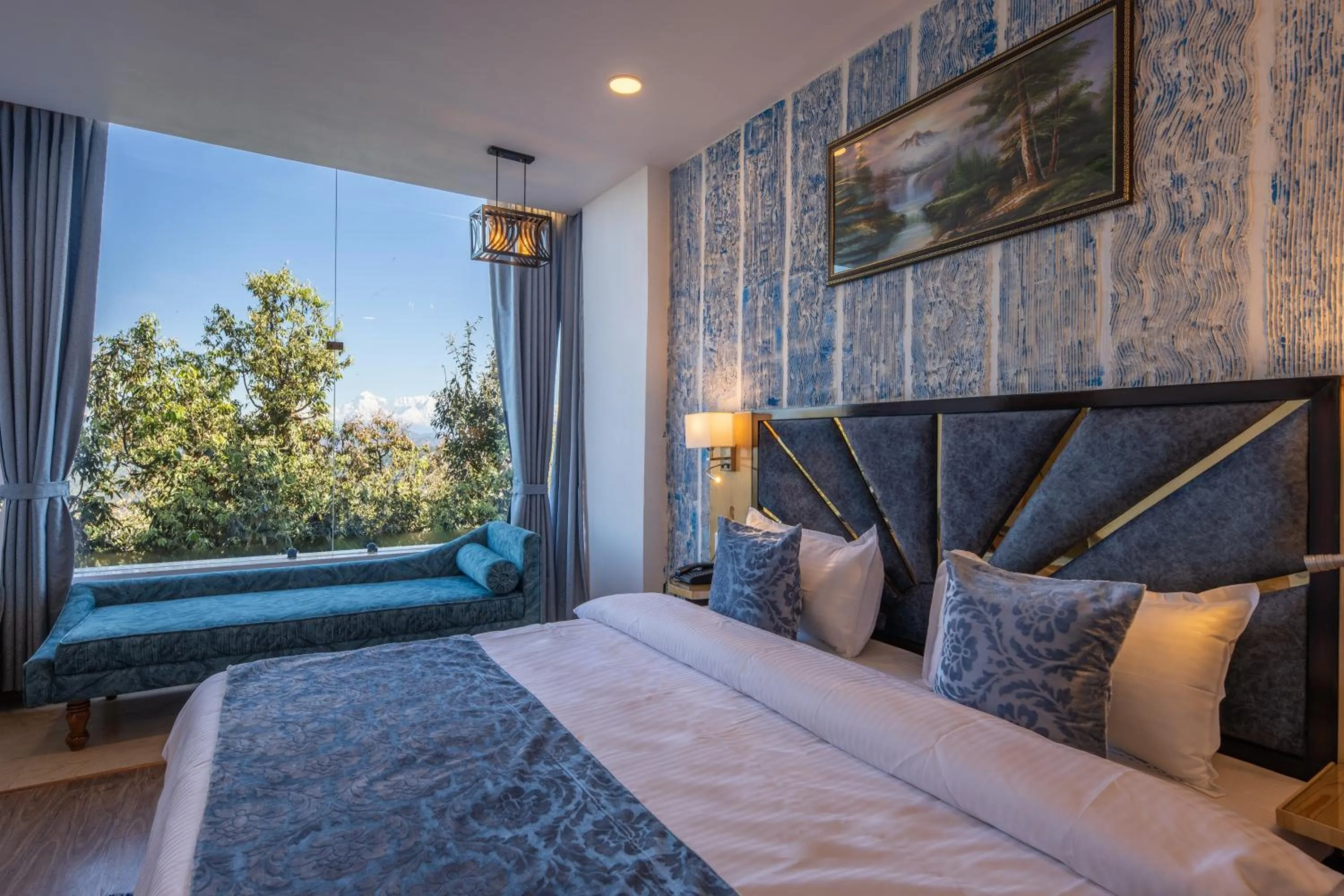 Bed in Binsar Eco Resort, Binsar - Uttarakhand