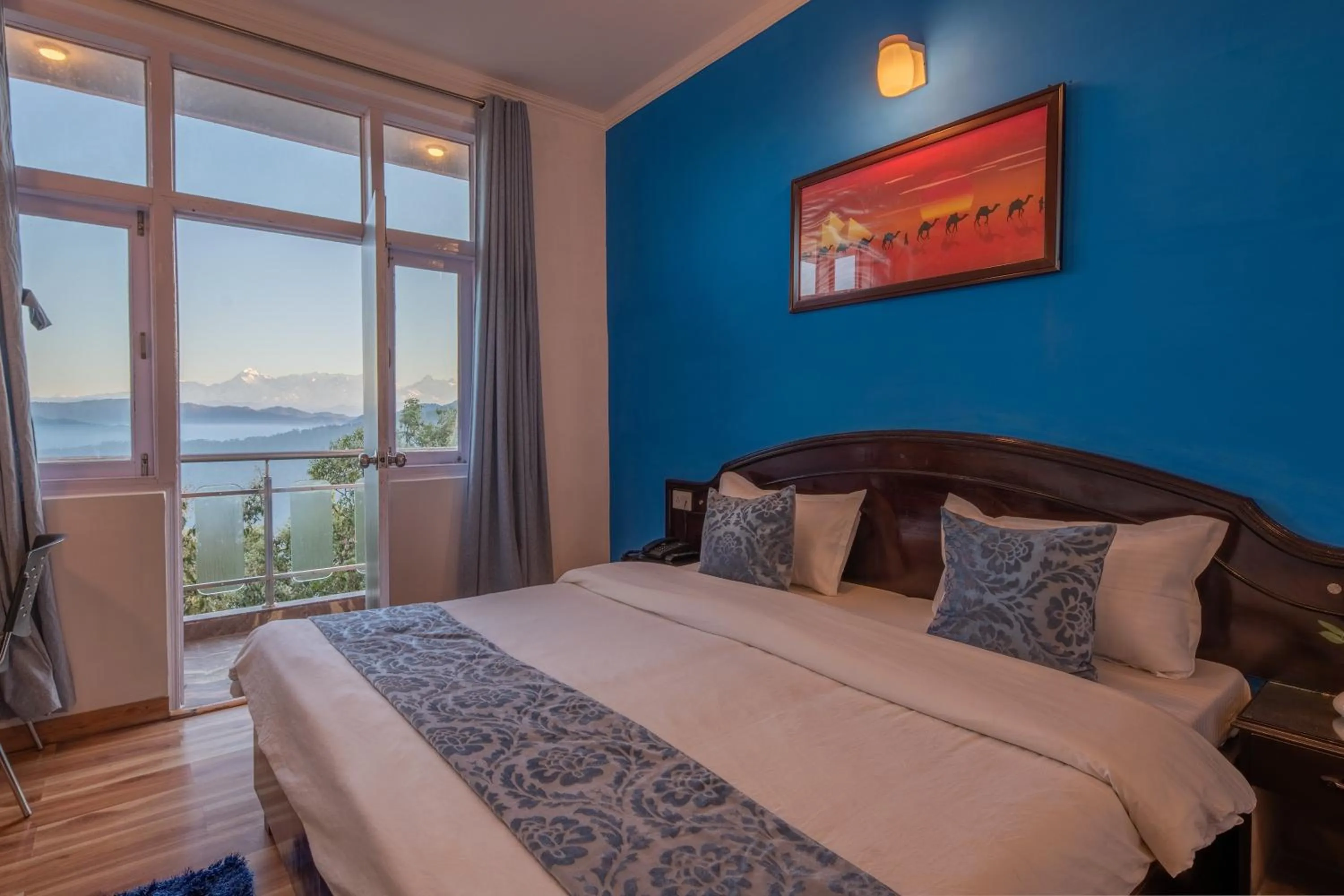 Bed in Binsar Eco Resort, Binsar - Uttarakhand