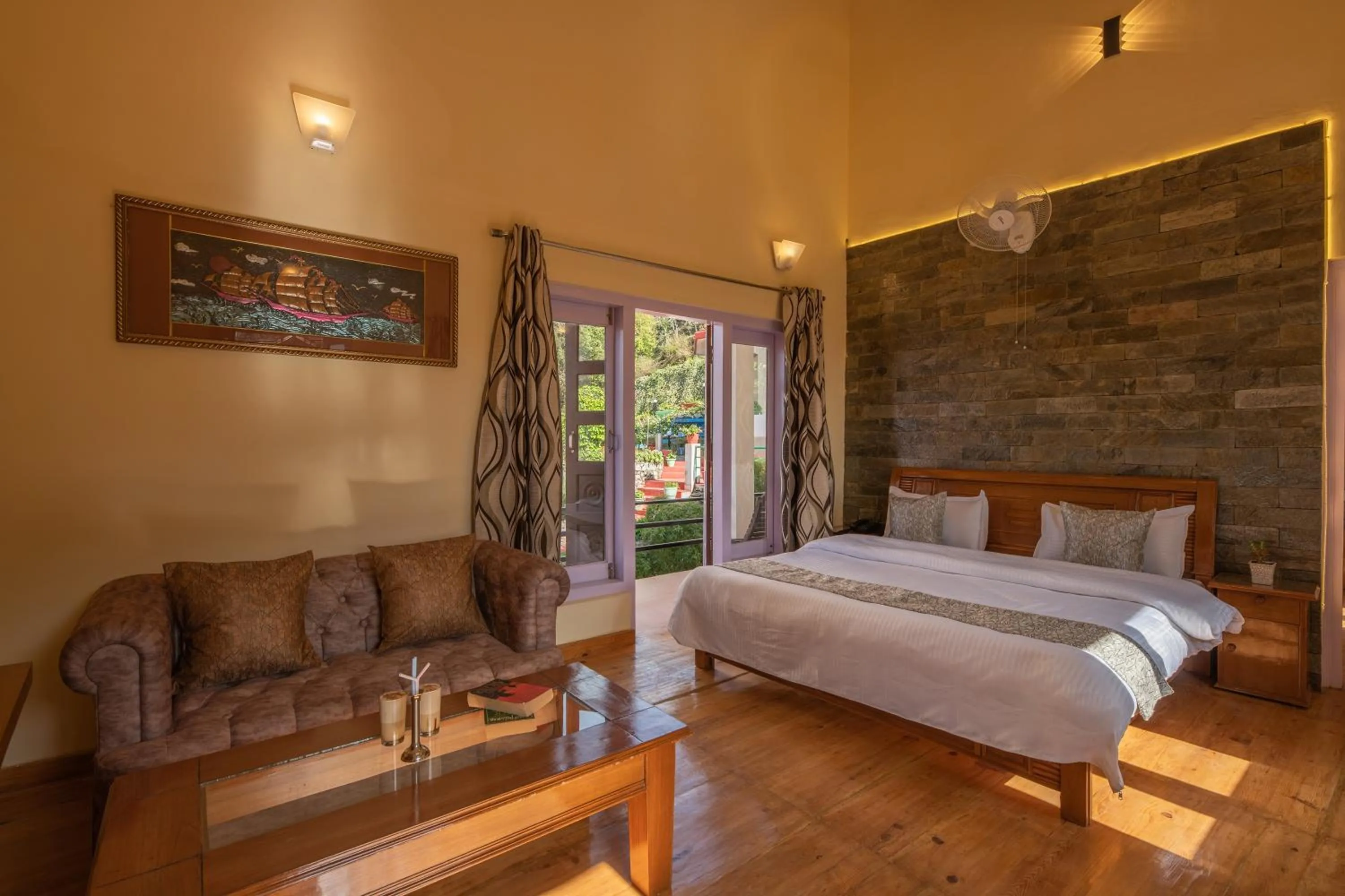 Bed in Binsar Eco Resort, Binsar - Uttarakhand