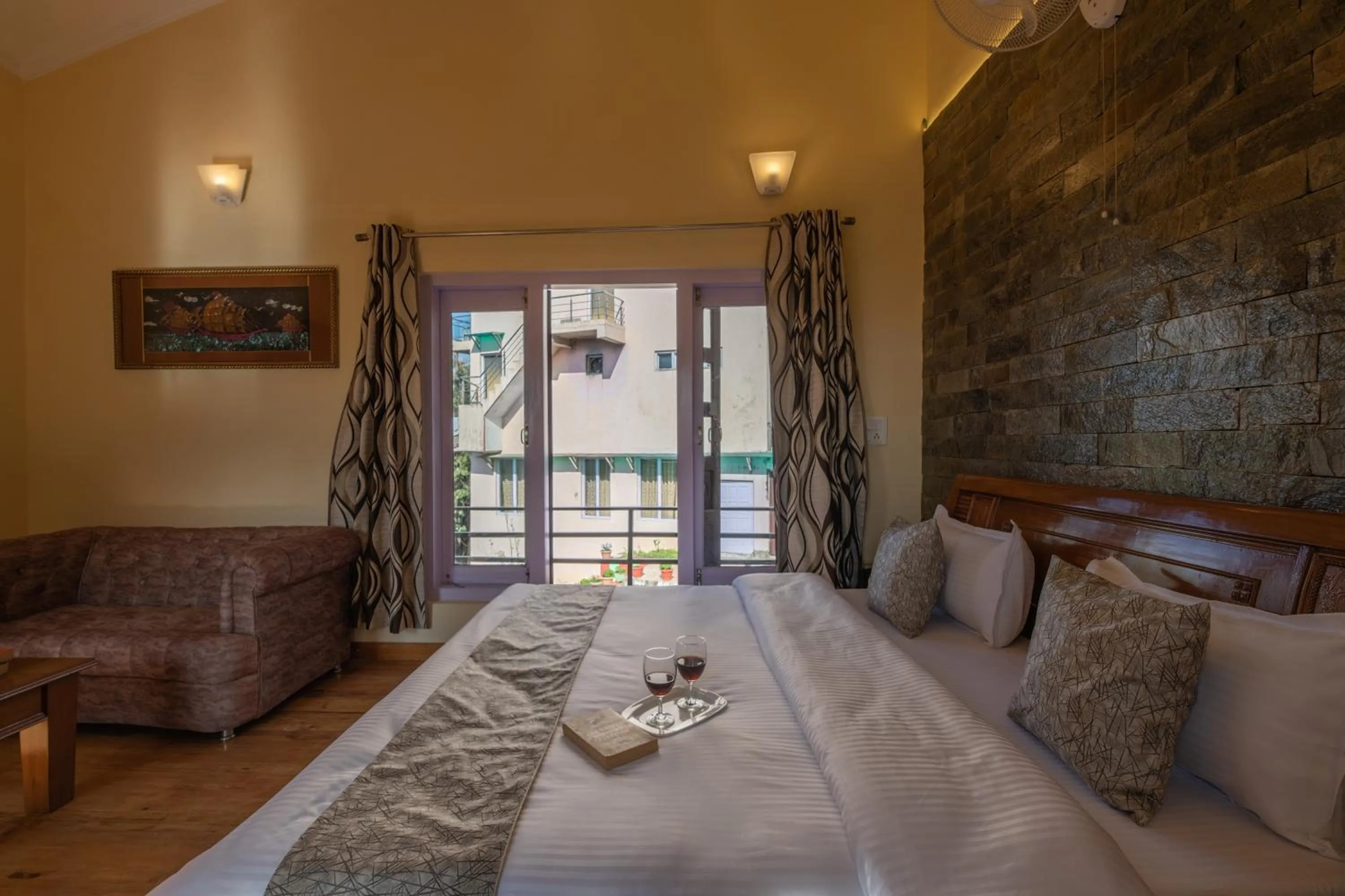 Bed in Binsar Eco Resort, Binsar - Uttarakhand