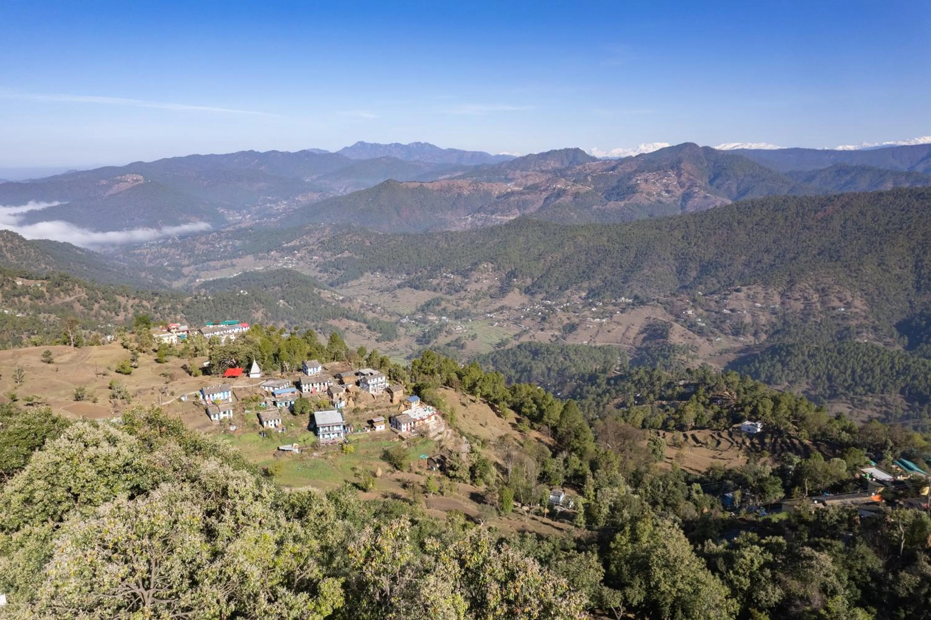 Mountain view in Binsar Eco Resort, Binsar - Uttarakhand