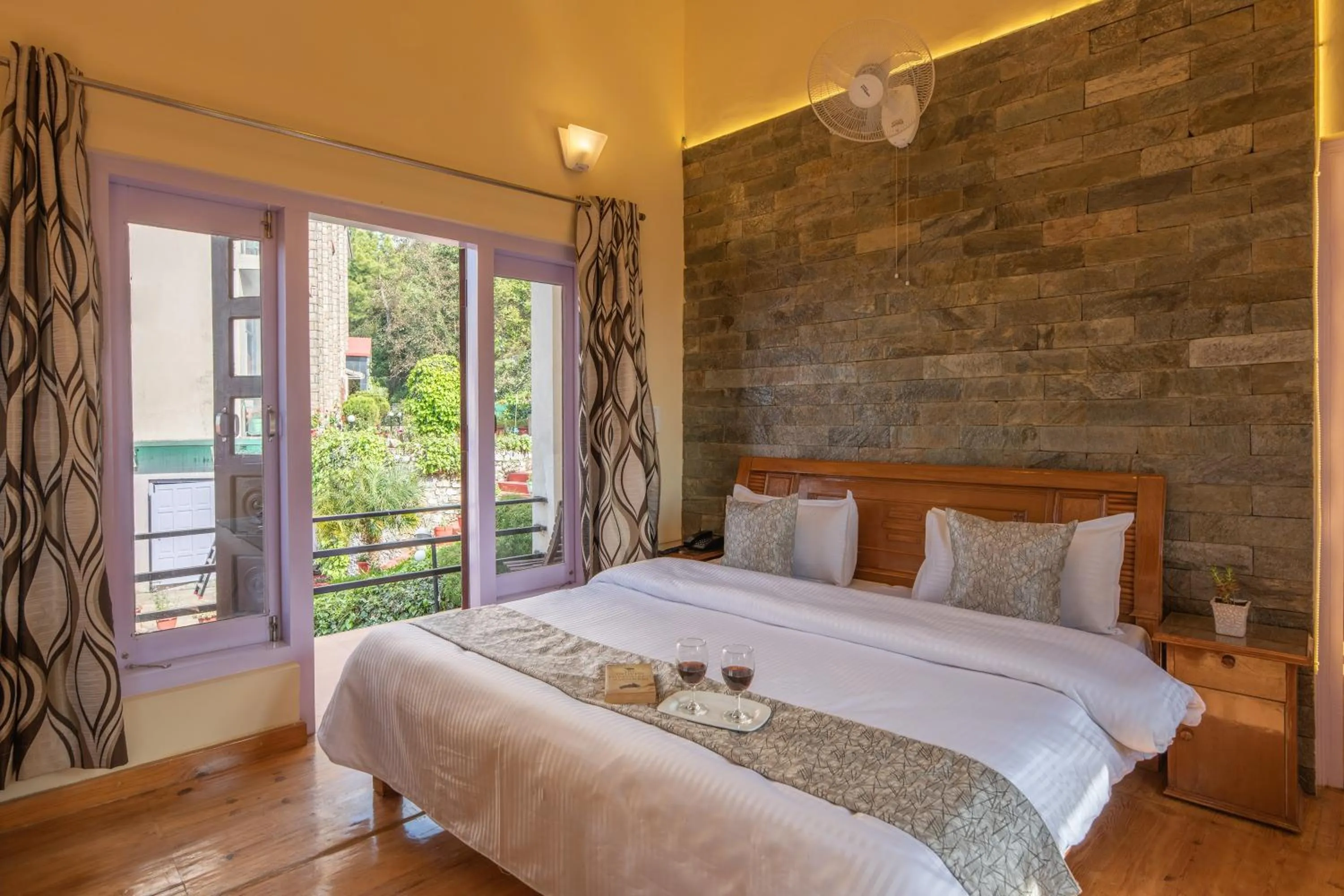 Bed in Binsar Eco Resort, Binsar - Uttarakhand