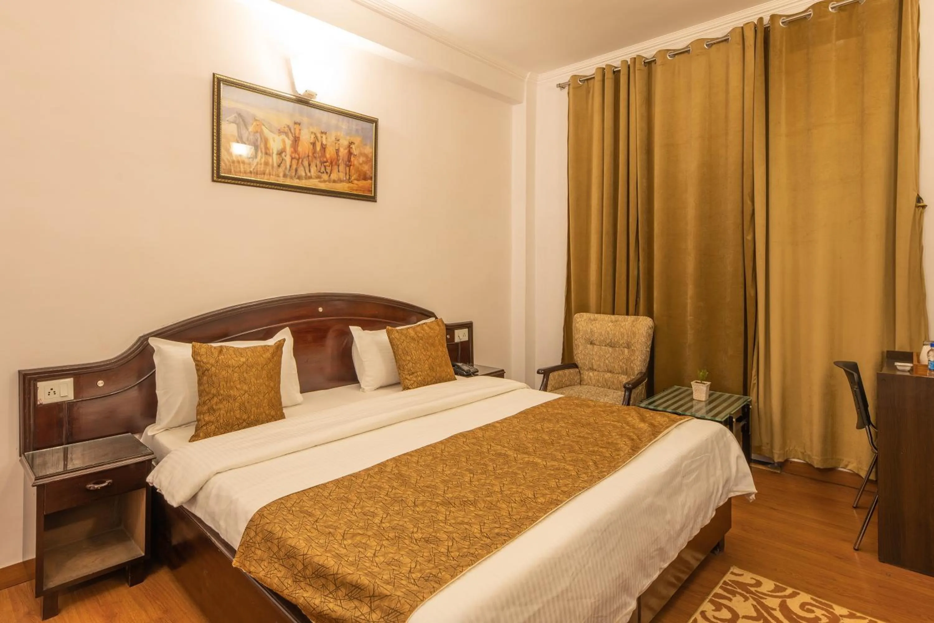 Bed in Binsar Eco Resort, Binsar - Uttarakhand