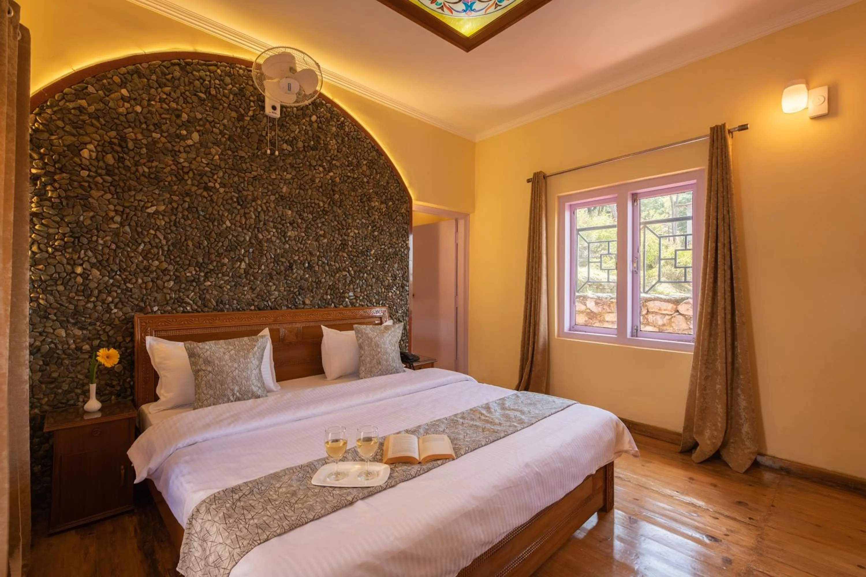 Bed in Binsar Eco Resort, Binsar - Uttarakhand