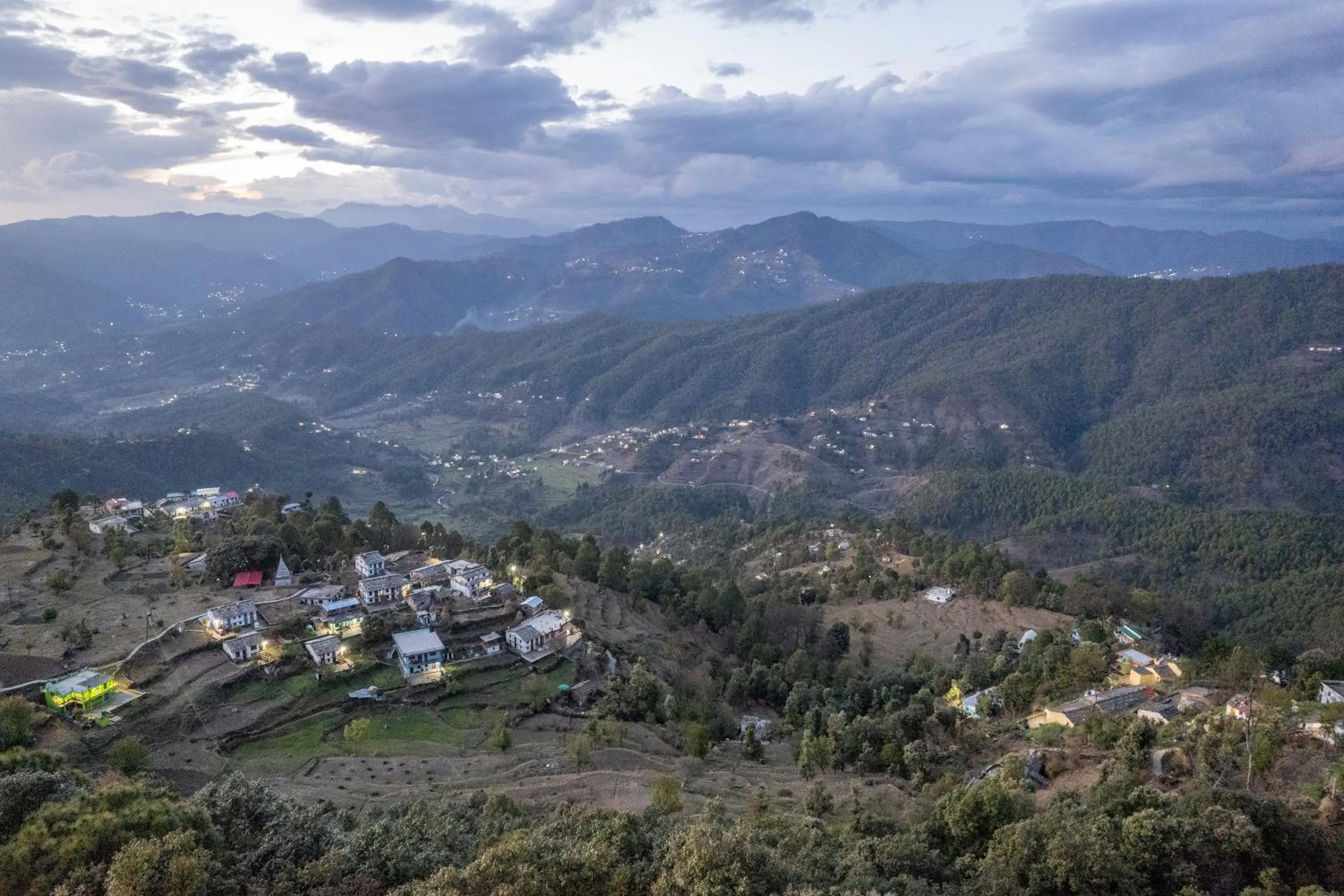 Mountain view in Binsar Eco Resort, Binsar - Uttarakhand