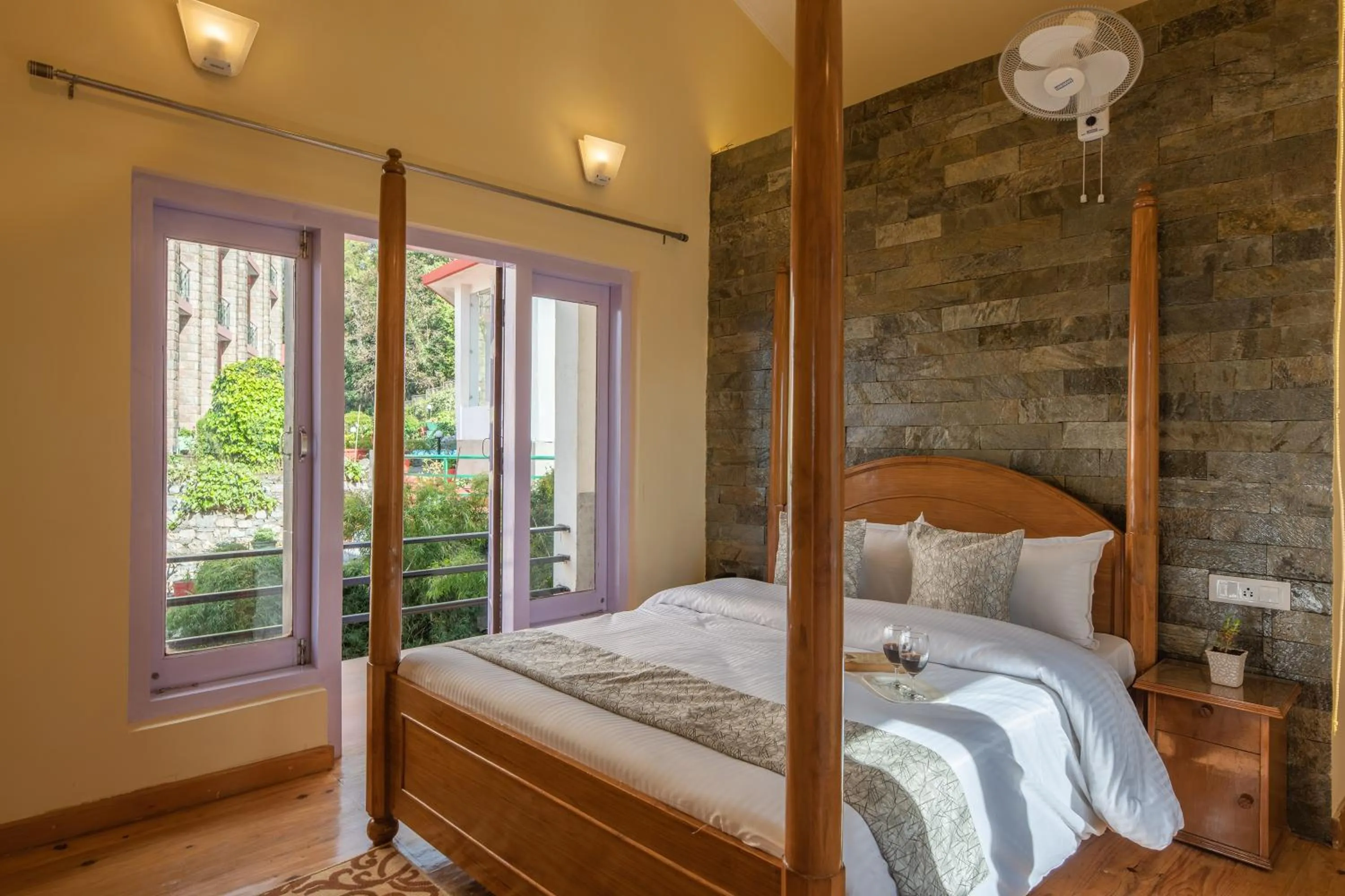 Bed in Binsar Eco Resort, Binsar - Uttarakhand