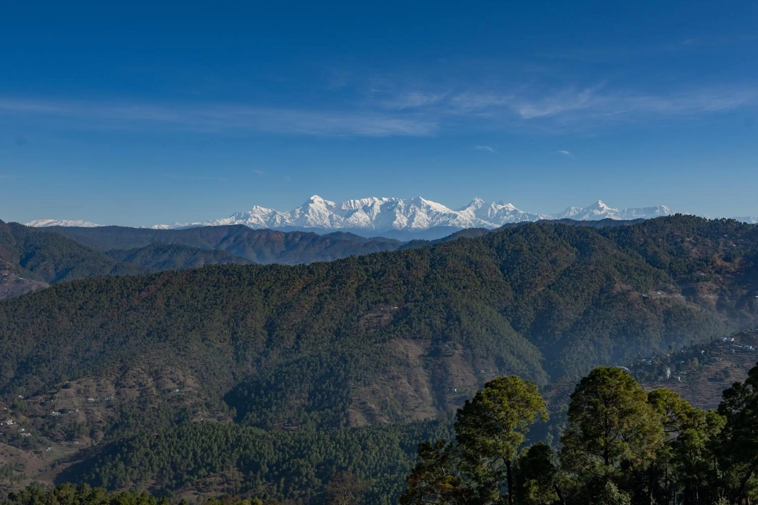 Mountain view in Binsar Eco Resort, Binsar - Uttarakhand
